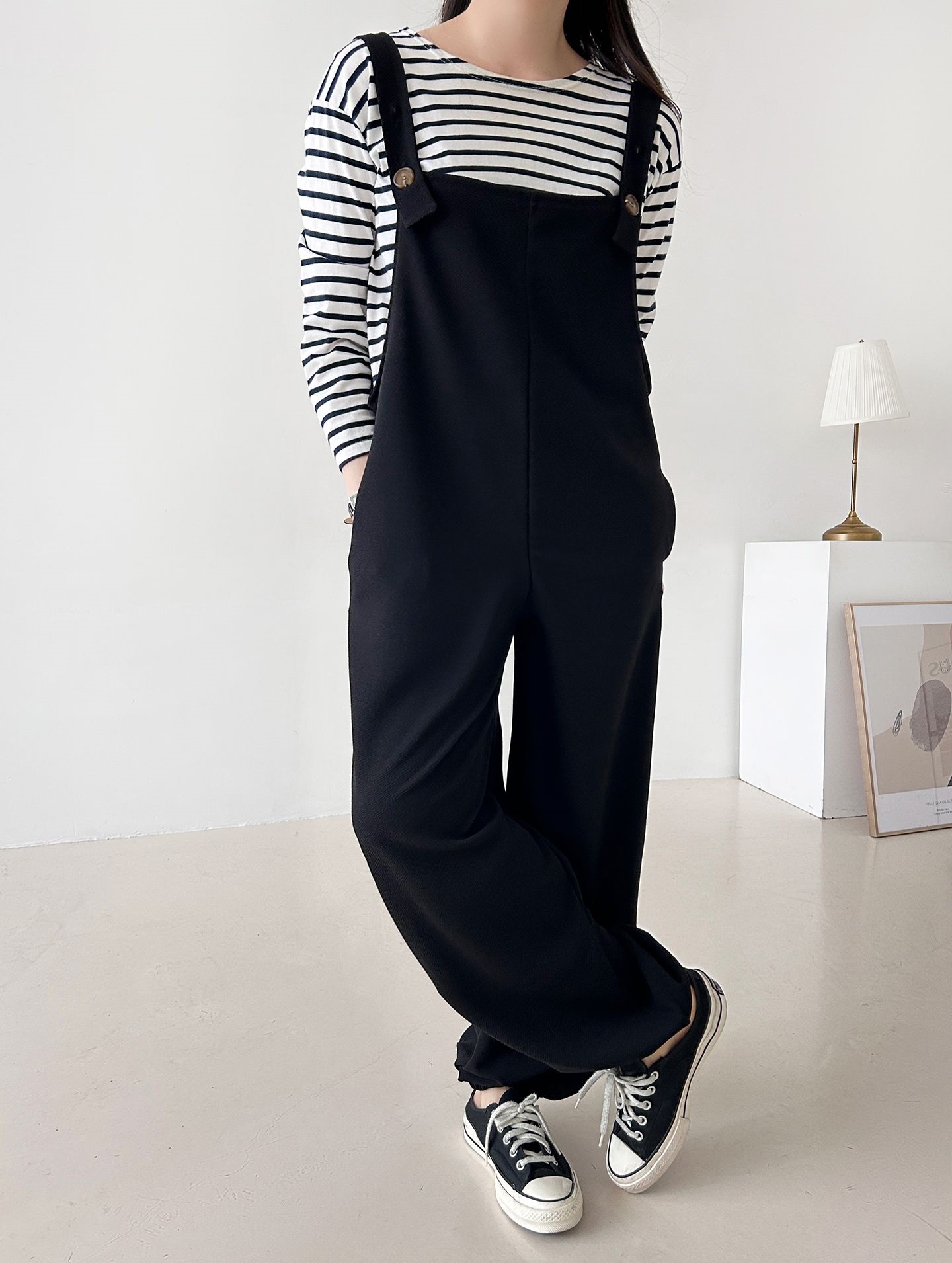 ボタンポケットジョガーオールインワン | 詳細画像15