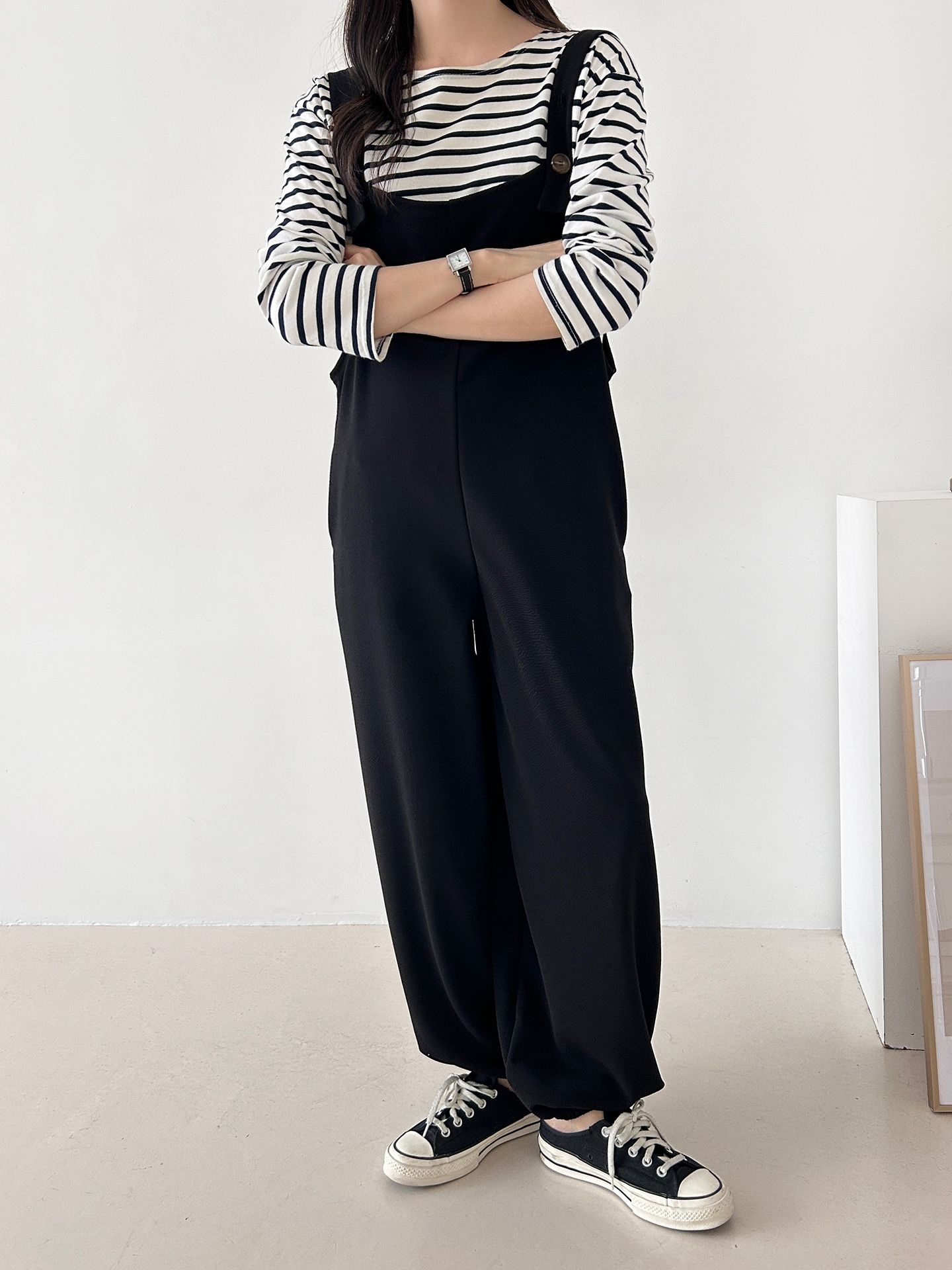 ボタンポケットジョガーオールインワン | 詳細画像16