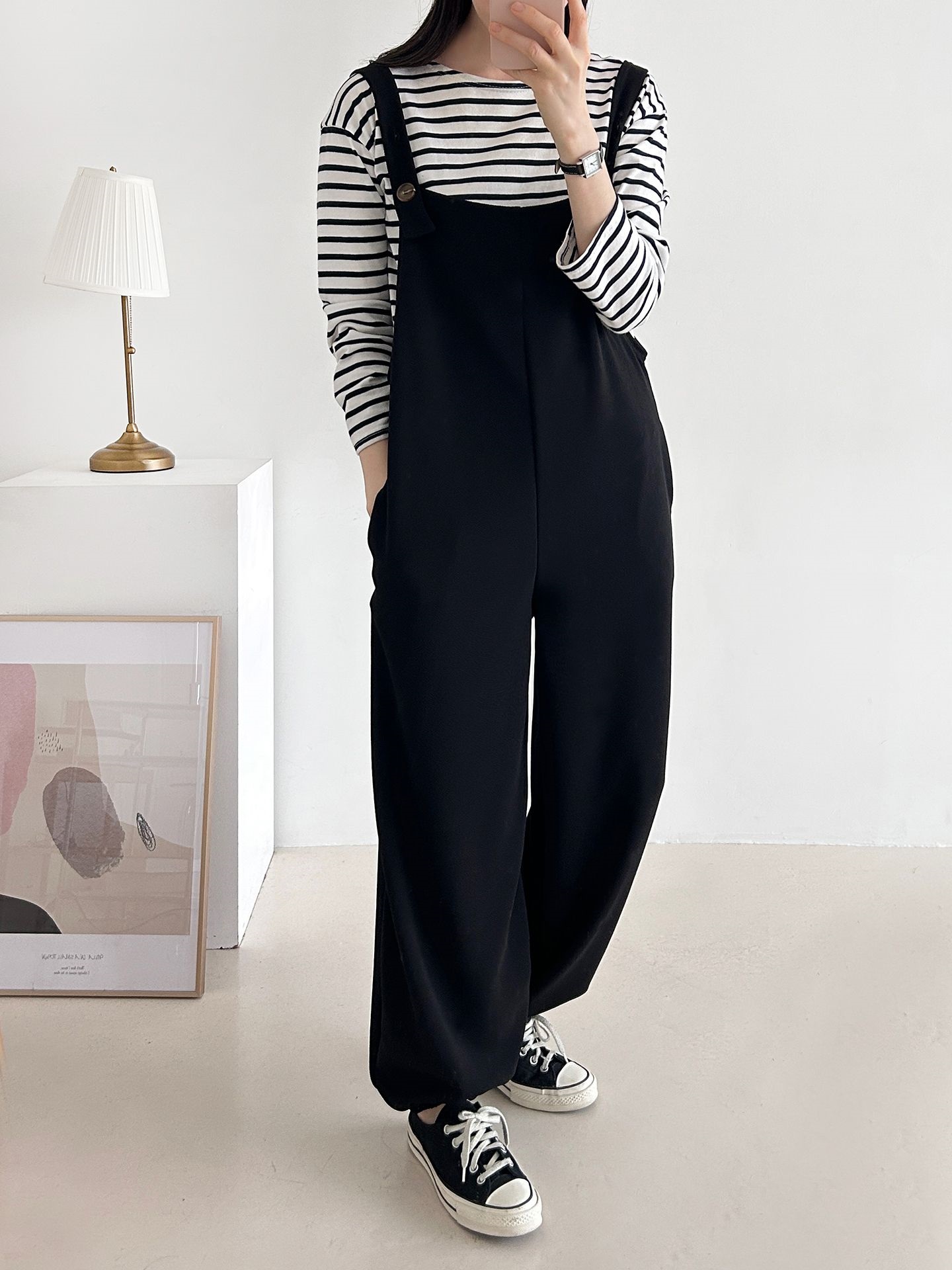 ボタンポケットジョガーオールインワン | 詳細画像17