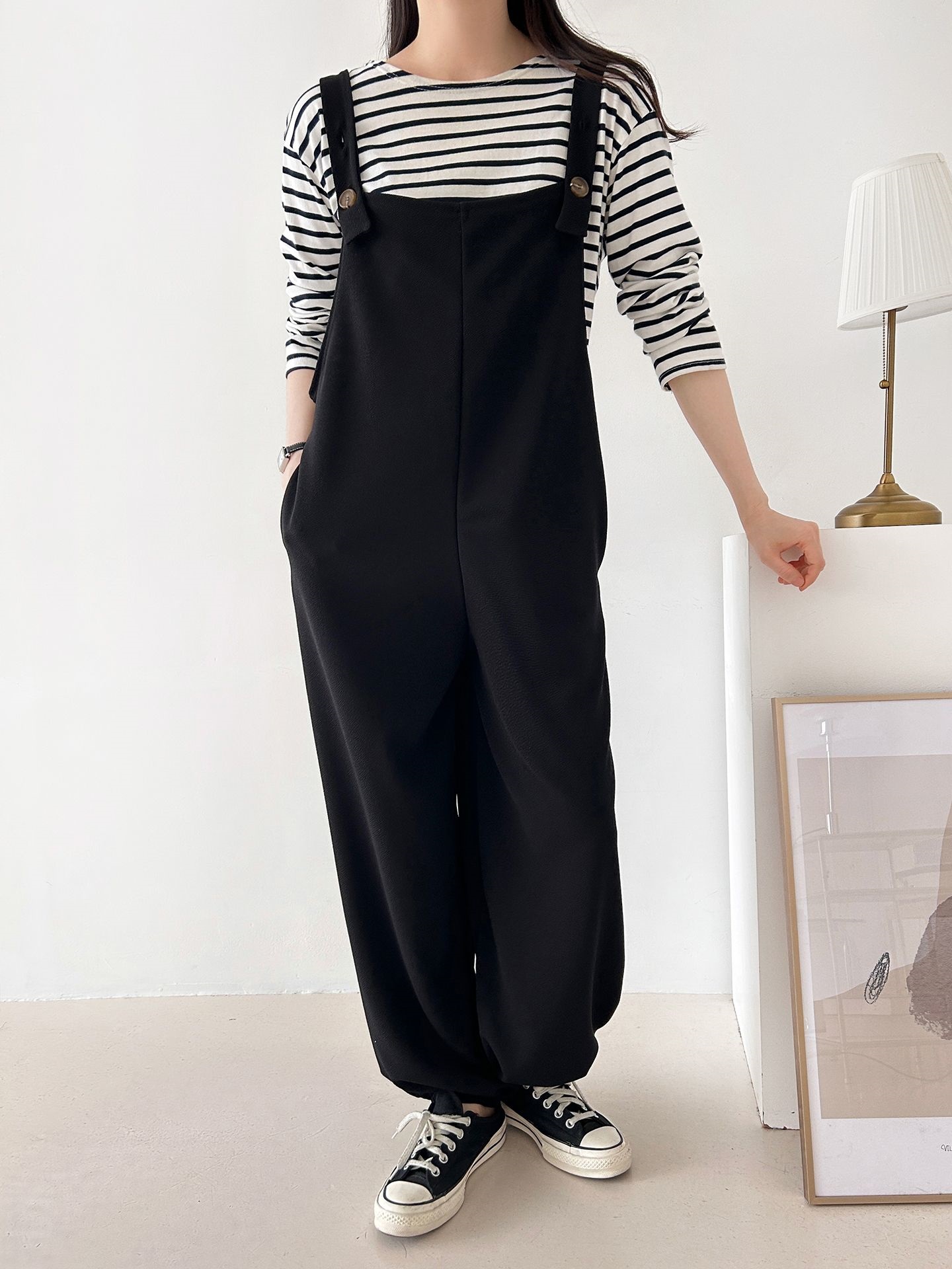 ボタンポケットジョガーオールインワン | 詳細画像20