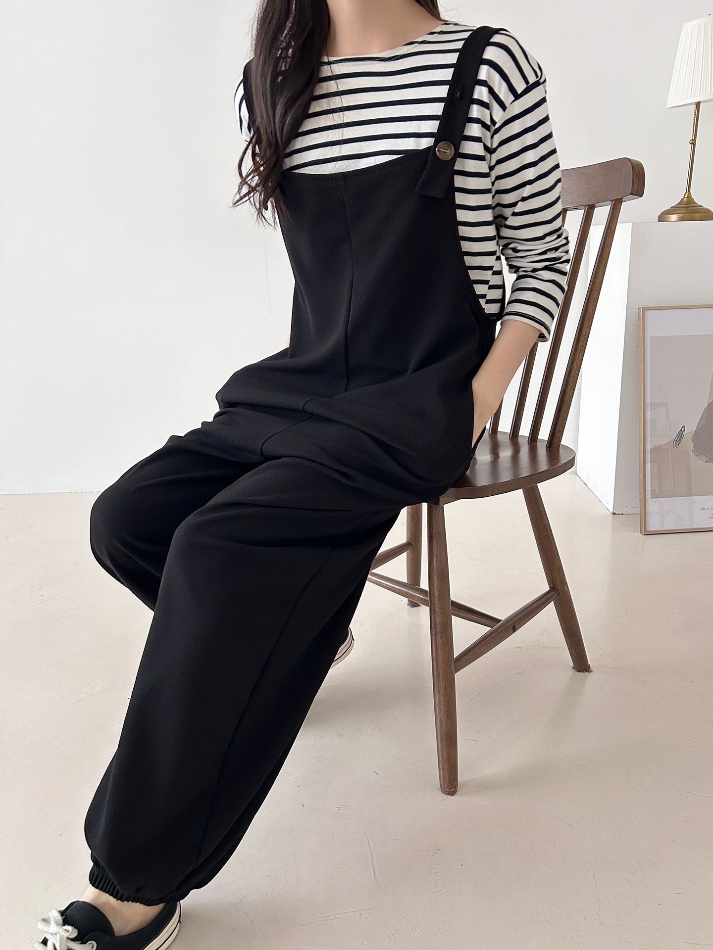 ボタンポケットジョガーオールインワン | 詳細画像25