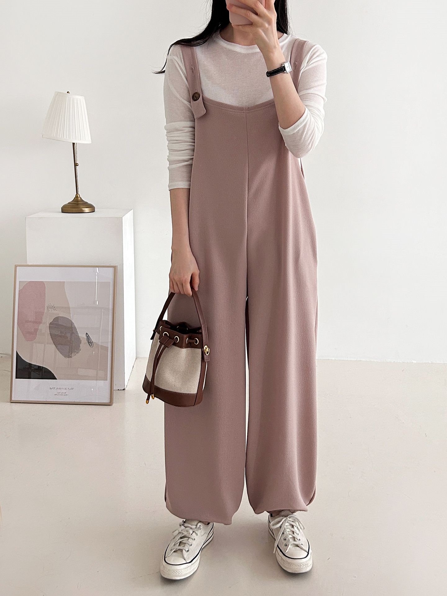 ボタンポケットジョガーオールインワン | 詳細画像29