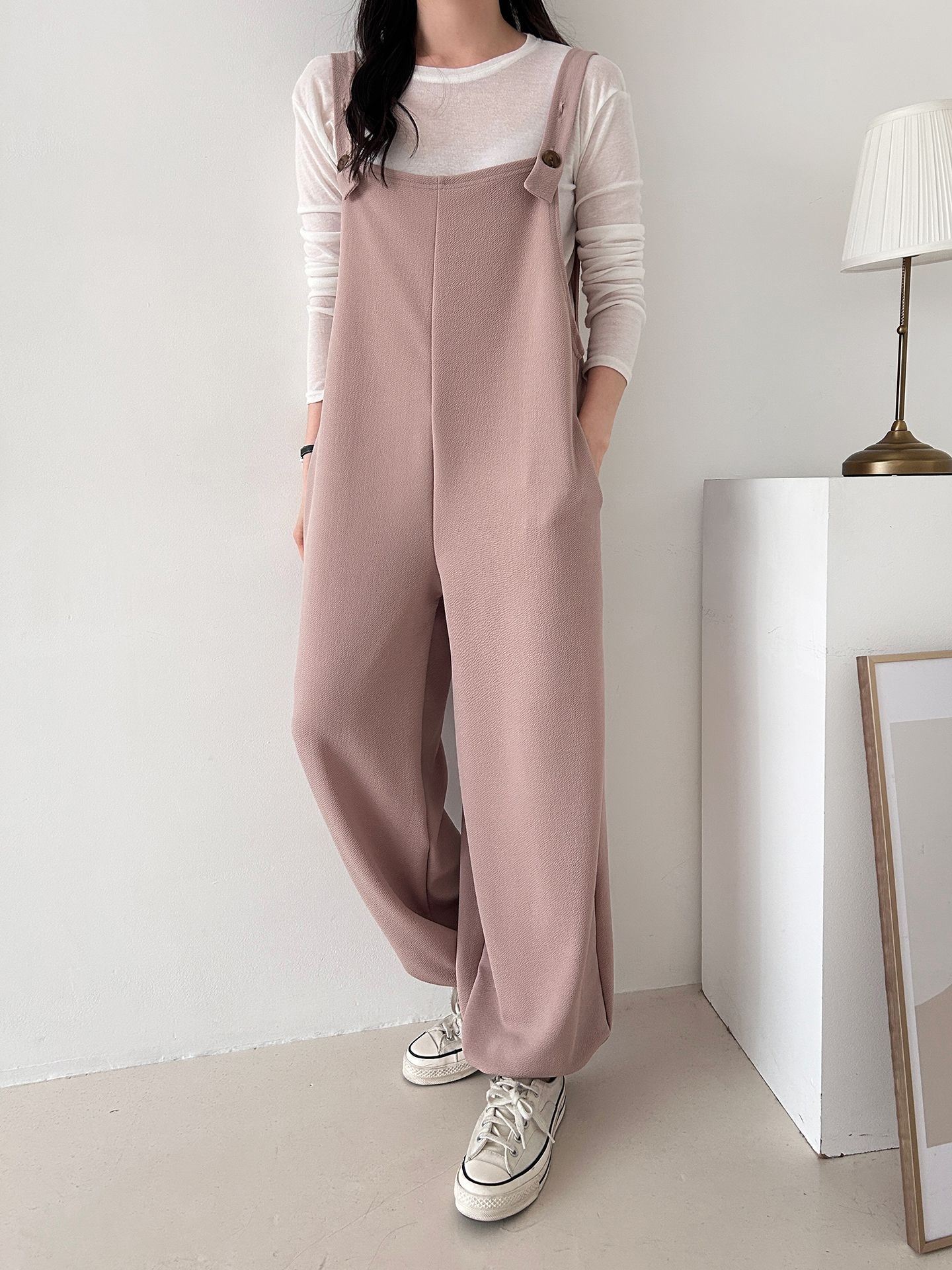 ボタンポケットジョガーオールインワン | 詳細画像32