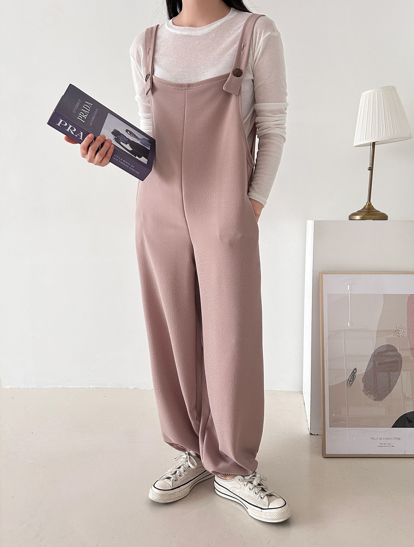 ボタンポケットジョガーオールインワン | 詳細画像33