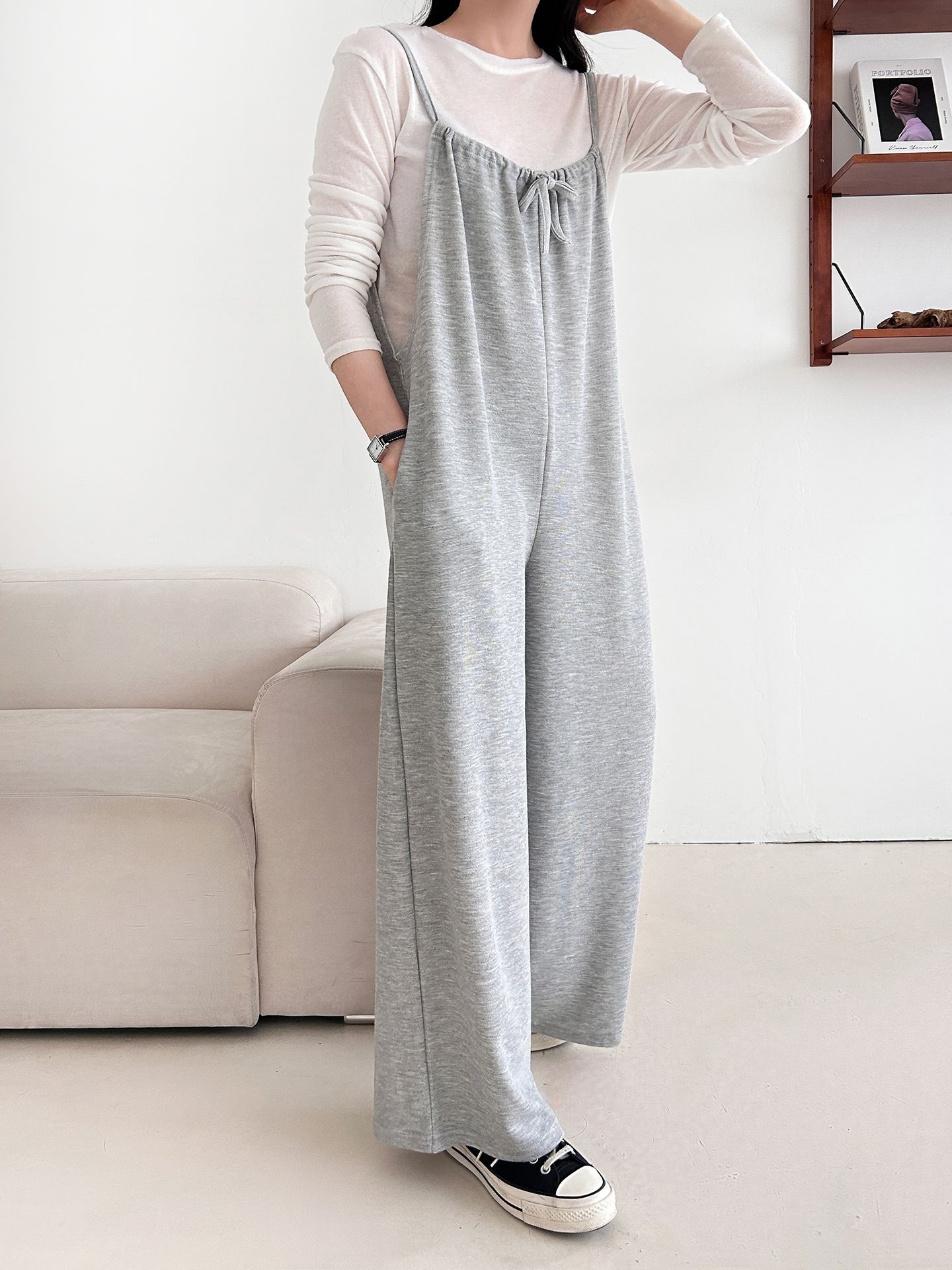 リボンポケットオールインワン | 詳細画像17