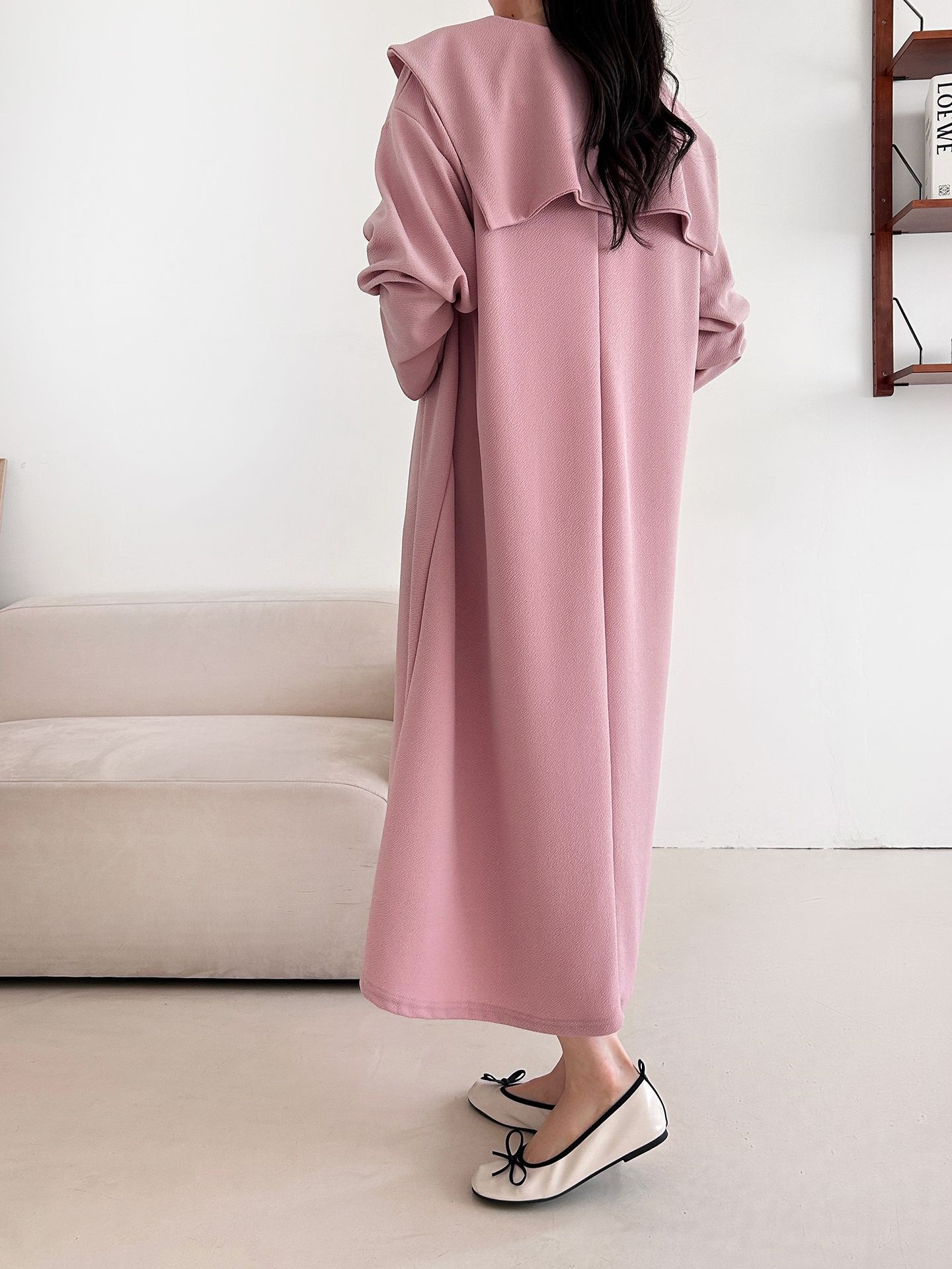 セーラーカラー長袖ワンピース | 詳細画像8