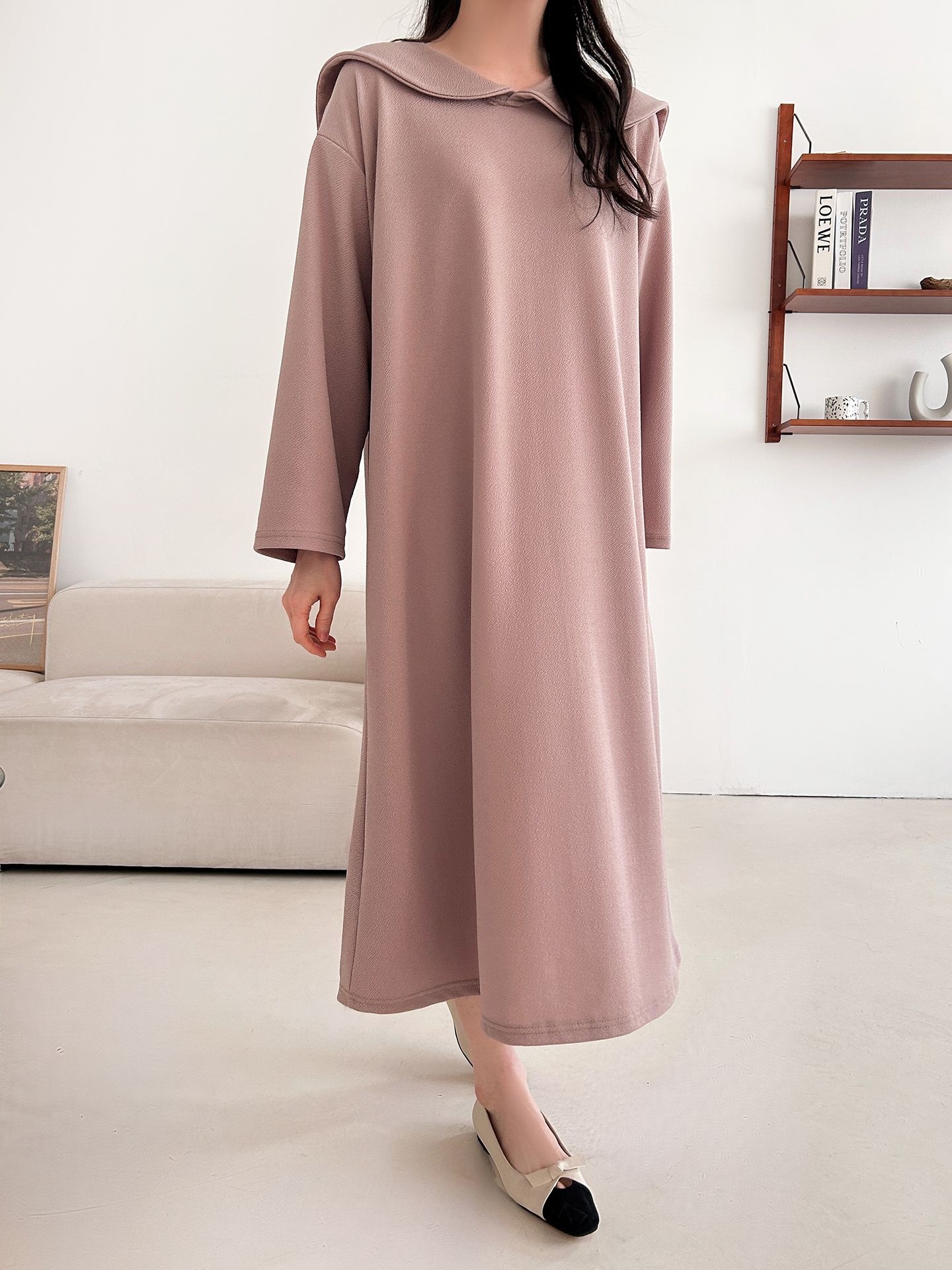 セーラーカラー長袖ワンピース | 詳細画像22