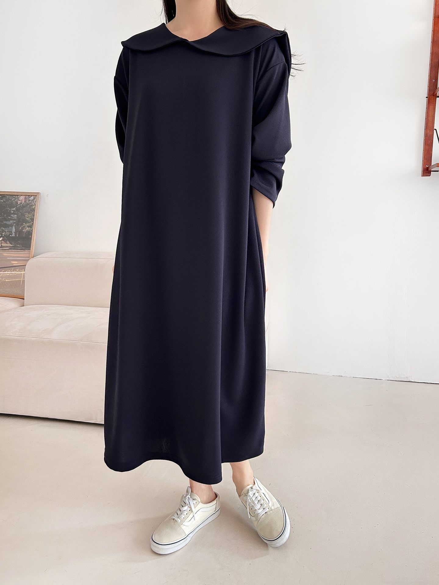 セーラーカラー長袖ワンピース | 詳細画像33