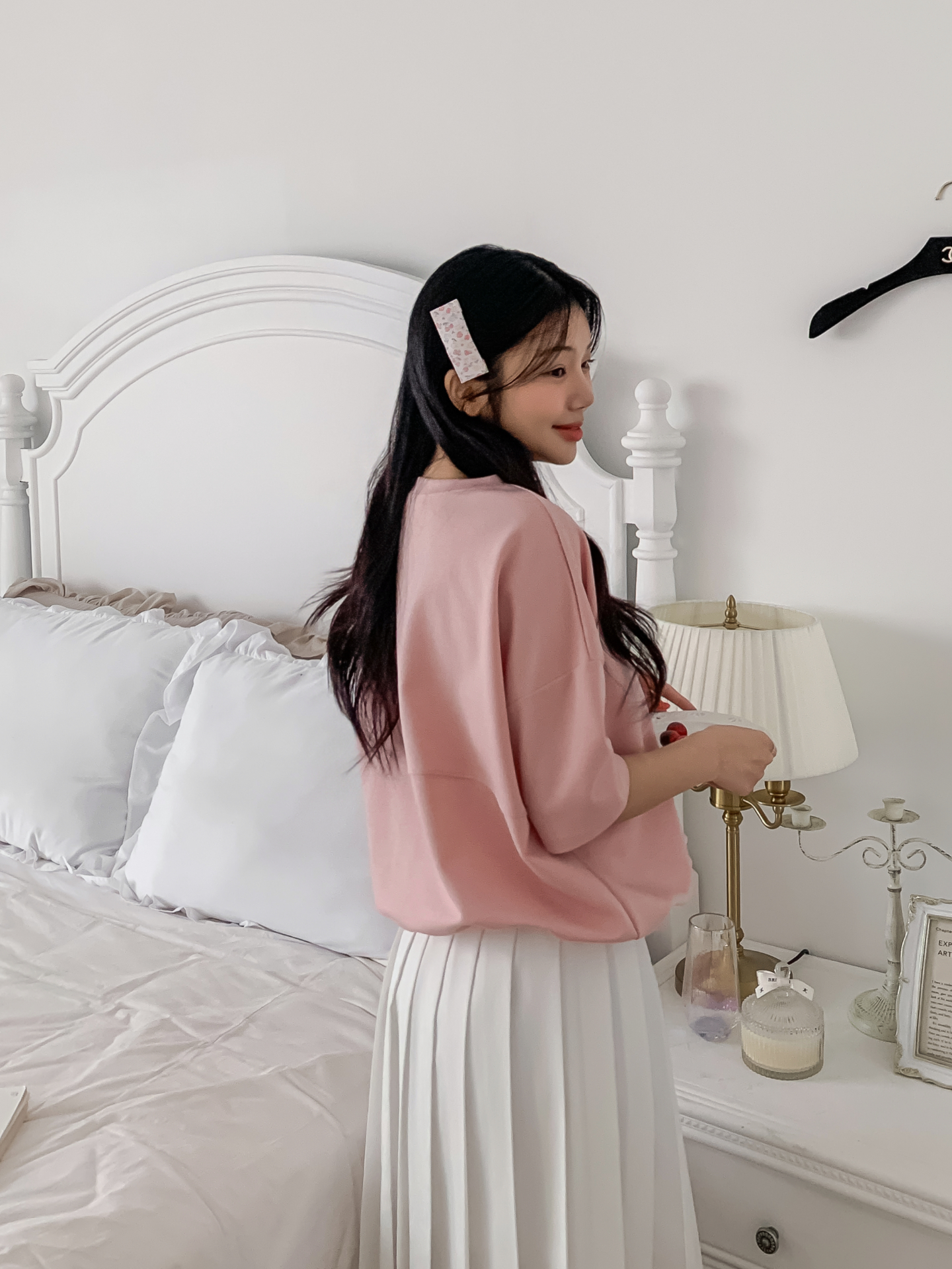 ラウンドネックゴムパッチライン半袖スウェット | 詳細画像19