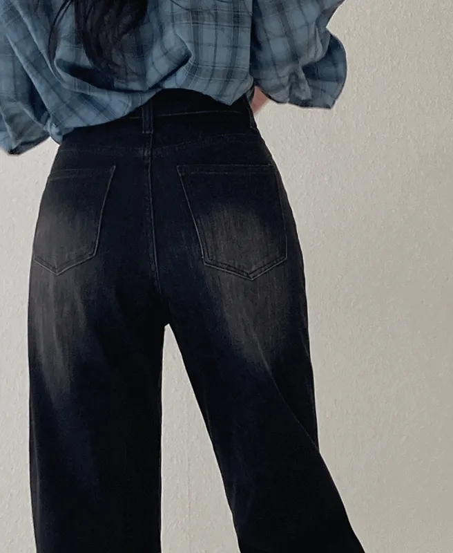 ウォッシングワイドデニムパンツ[選べる丈] | ROMANTICLINE | 詳細画像1