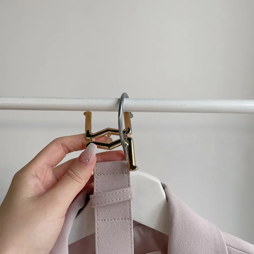 カラーVネック肩パッドペプラムワンボタンジャケットベルト付 | mirangmirang | 詳細画像26