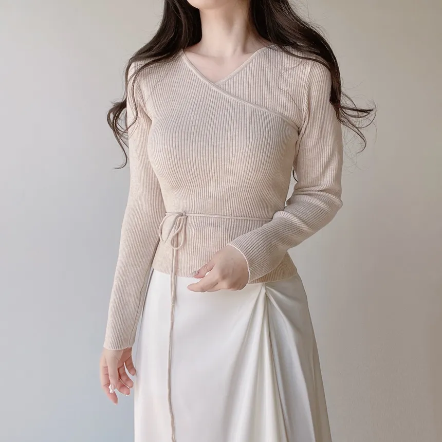 シルキーツイストフレアロングウエストゴムスカート | mirangmirang | 詳細画像8