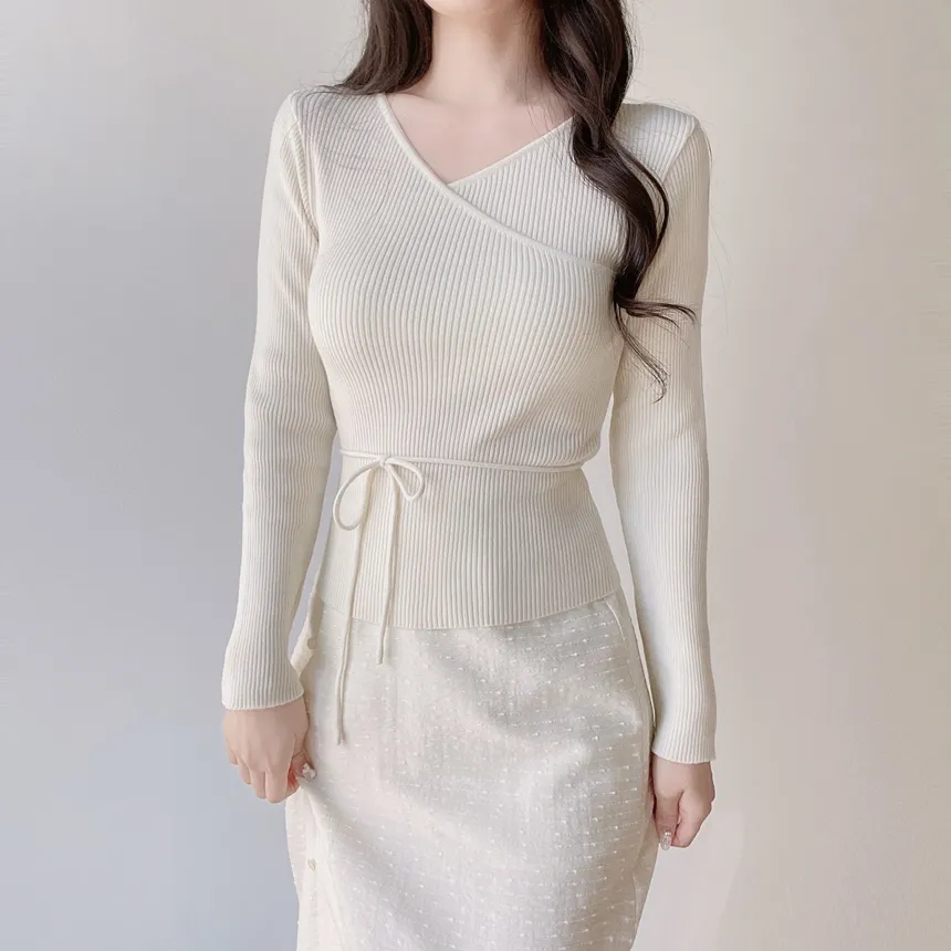 スリットバックゴムレイヤード風フェイクボタン刺繍スカート | mirangmirang | 詳細画像5