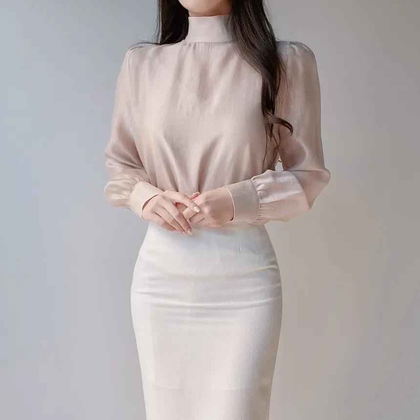 ツイードVネック肩パッドフェイクポケットジャケット | mirangmirang | 詳細画像6