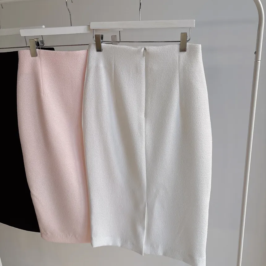 ツイードHラインミディスリットスカート | mirangmirang | 詳細画像60