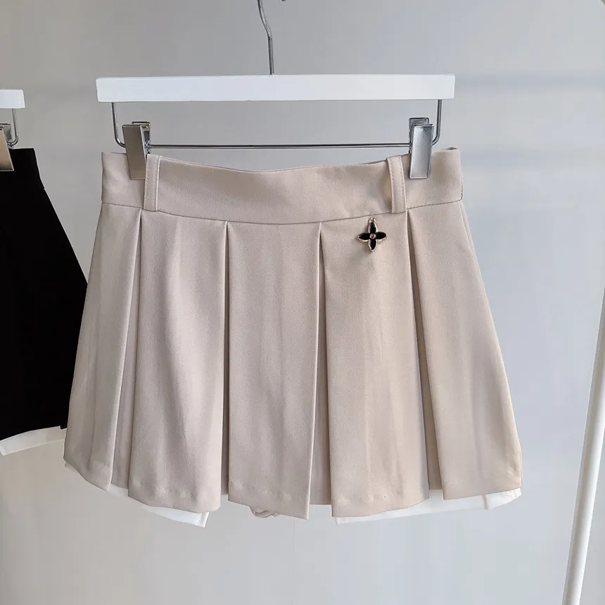 ミニプリーツペンダント配色スカート | mirangmirang | 詳細画像44