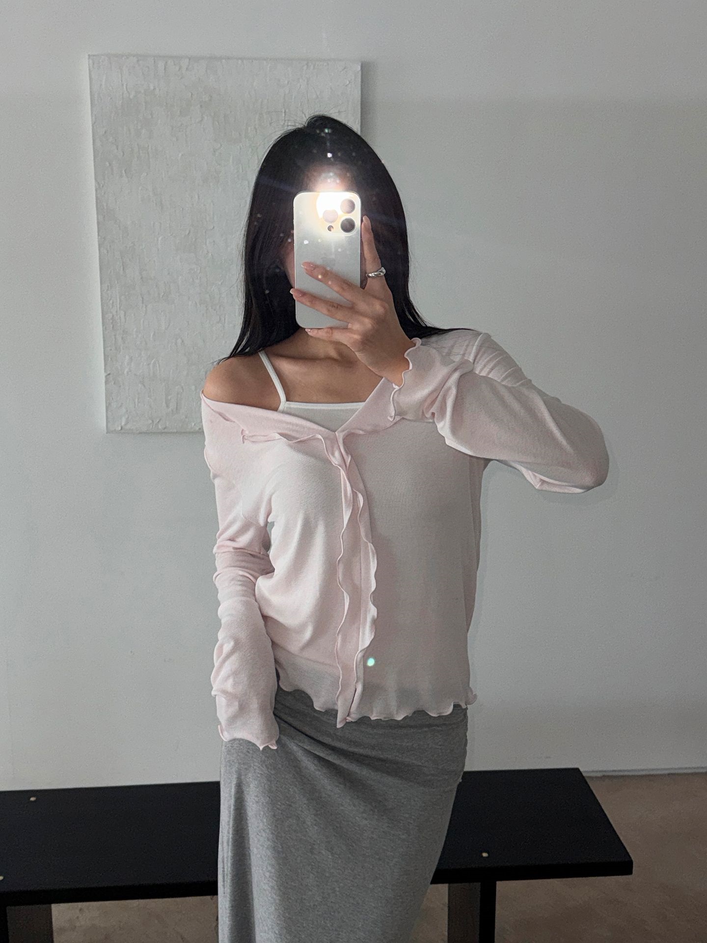 フリルベーシック長袖Tシャツ | 詳細画像2