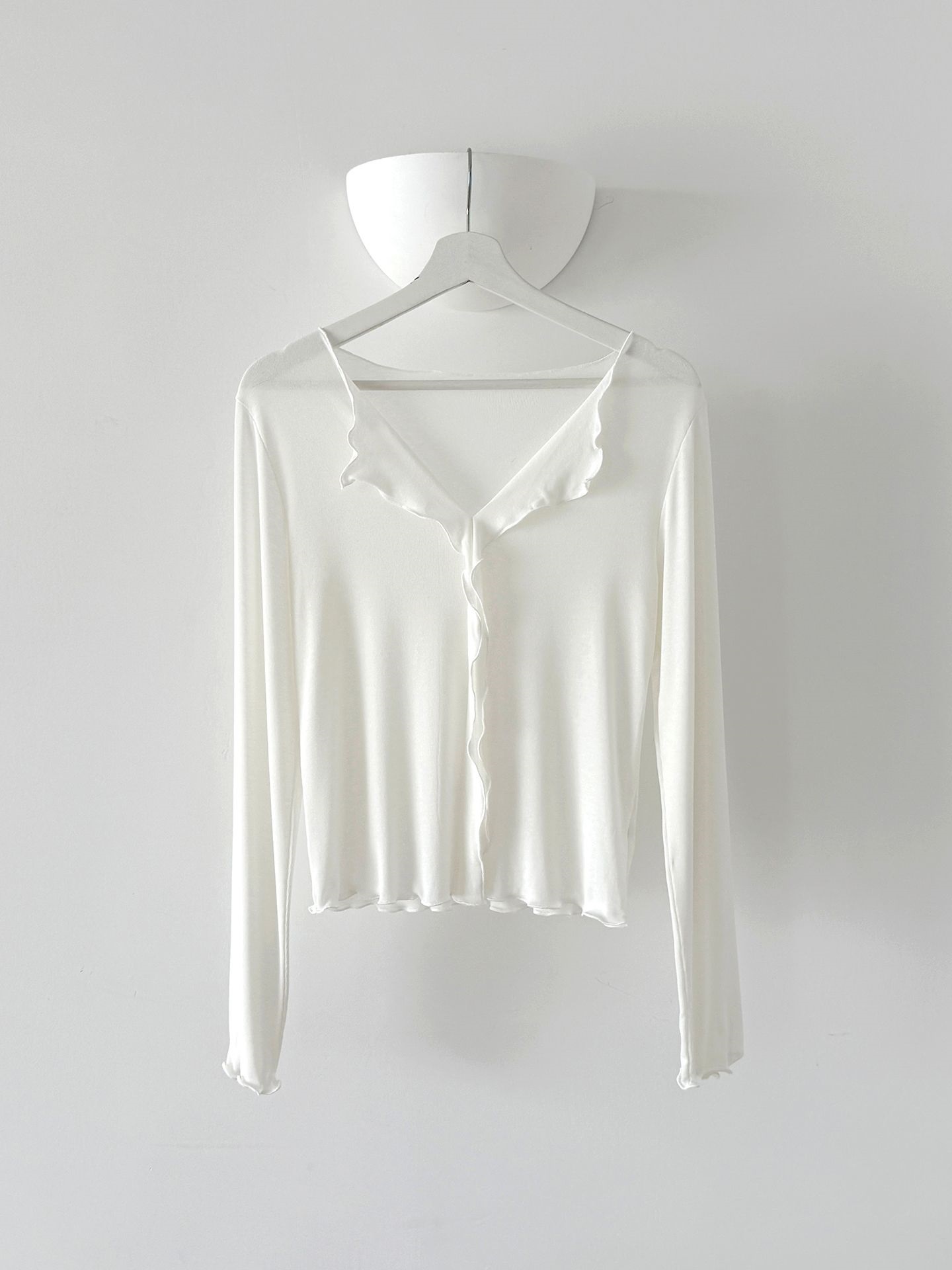 フリルベーシック長袖Tシャツ | 詳細画像6