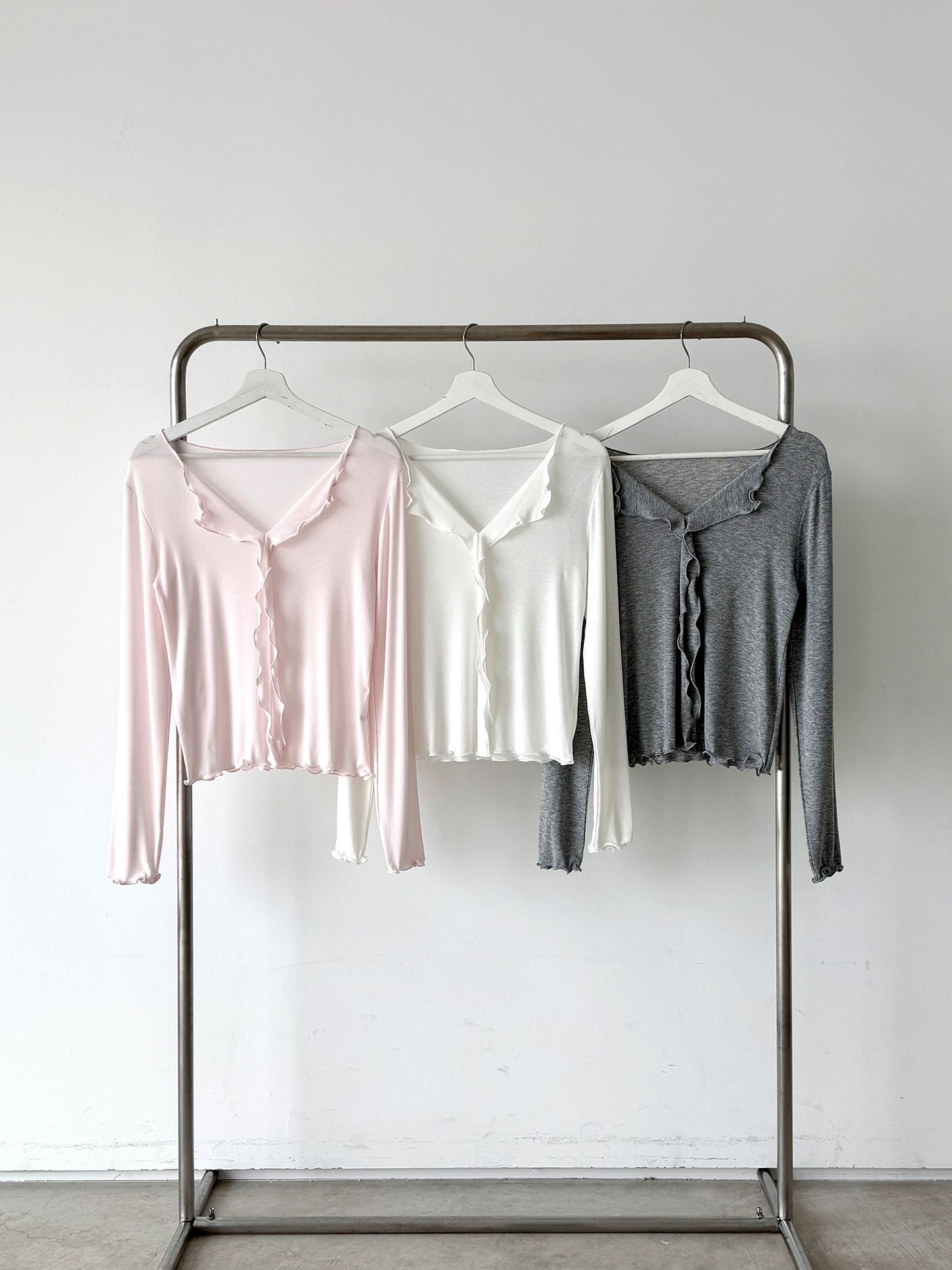 フリルベーシック長袖Tシャツ | 詳細画像7