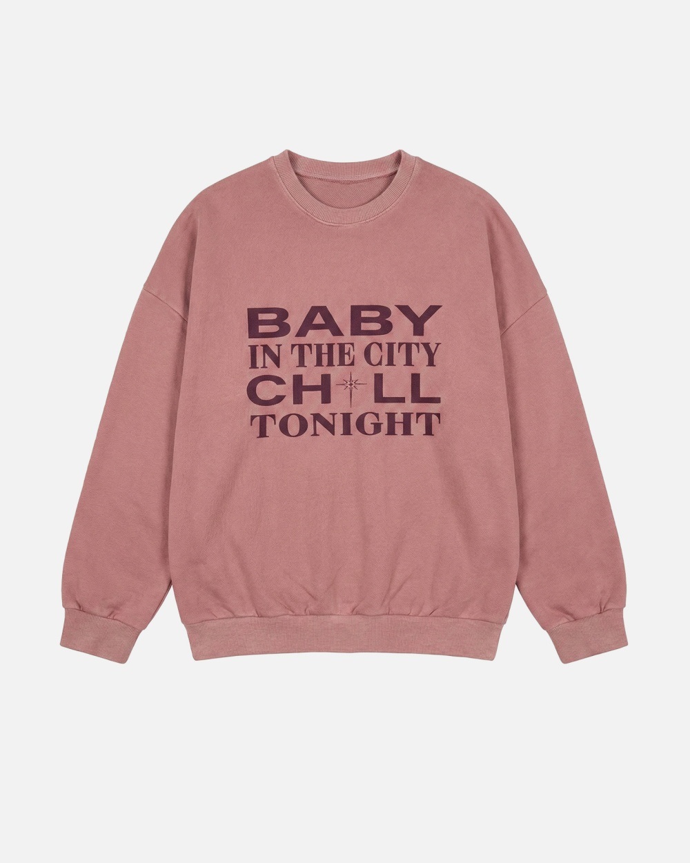 コットンラウンドネック長袖プリントスウェット | 詳細画像11