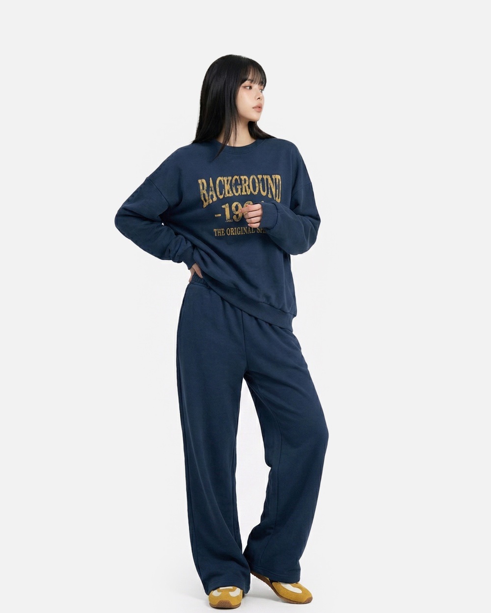 ラウンドネックプリントスウェット | 詳細画像9