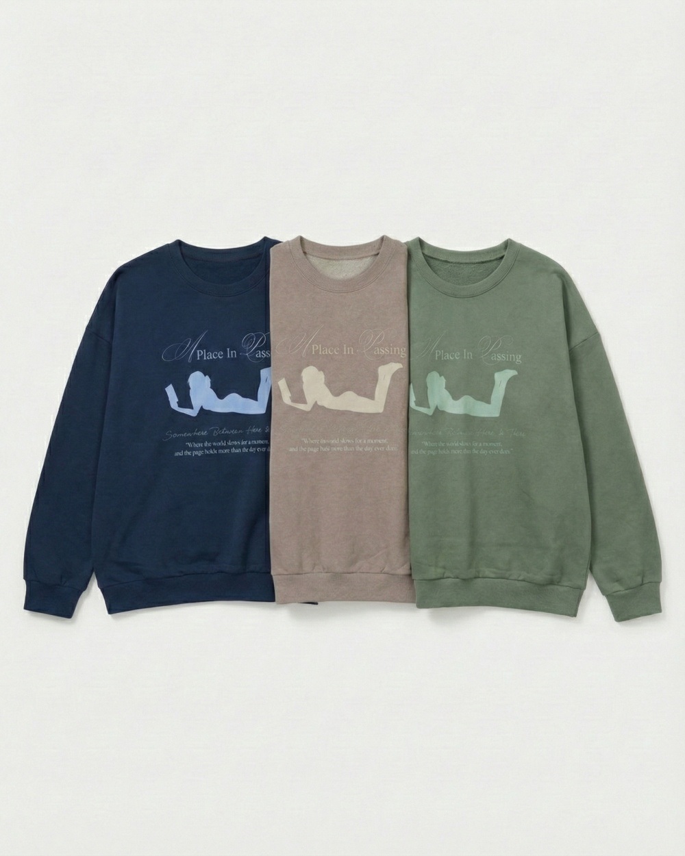 ラウンドネックオーバーサイズビッグプリントスウェット | 詳細画像7