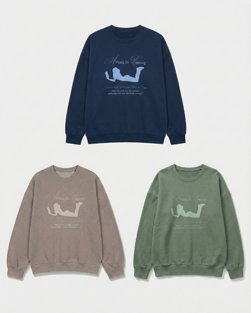 ラウンドネックオーバーサイズビッグプリントスウェット | 詳細画像11