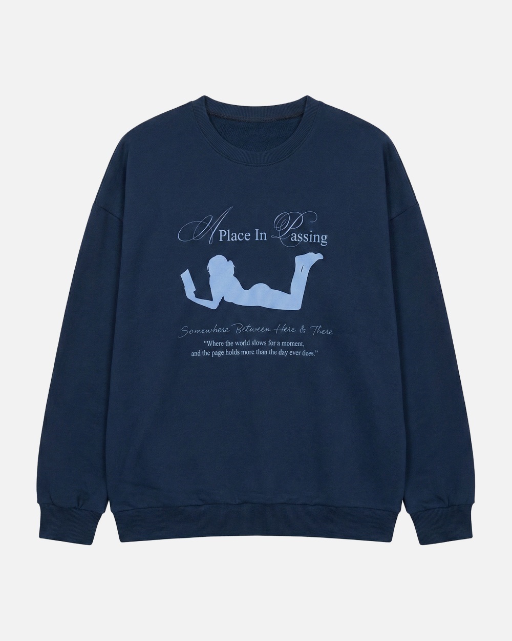 ラウンドネックオーバーサイズビッグプリントスウェット | 詳細画像12