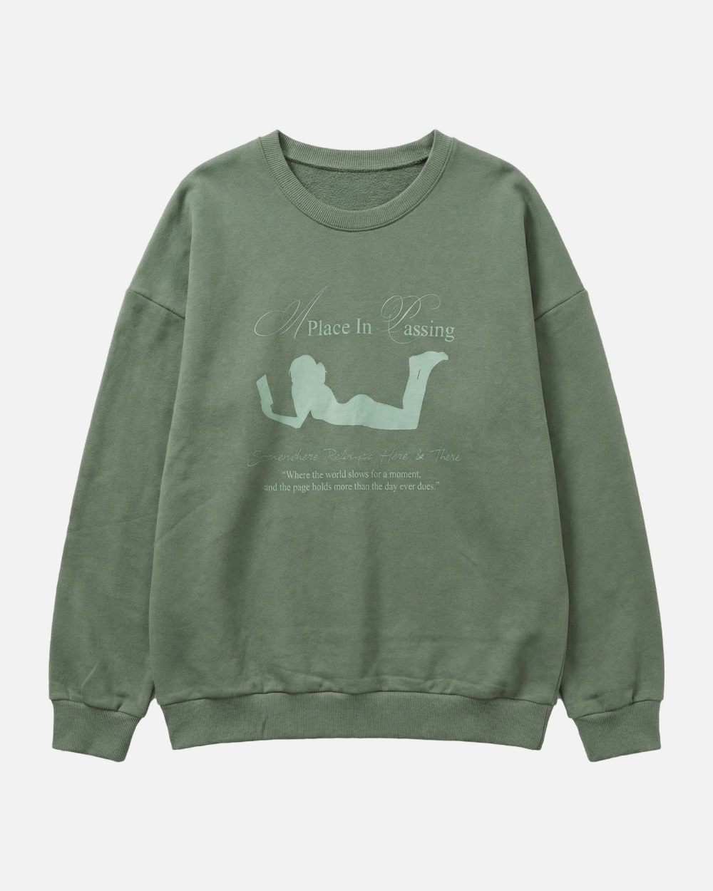 ラウンドネックオーバーサイズビッグプリントスウェット | 詳細画像14