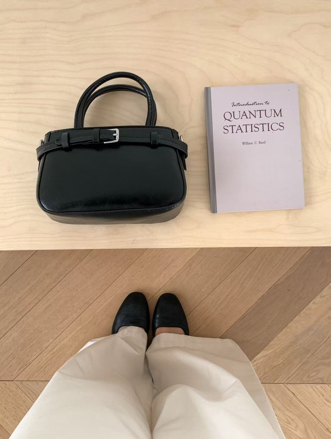 レザー調ベルトショルダーバッグストラップセット(バックルあり) | 詳細画像7