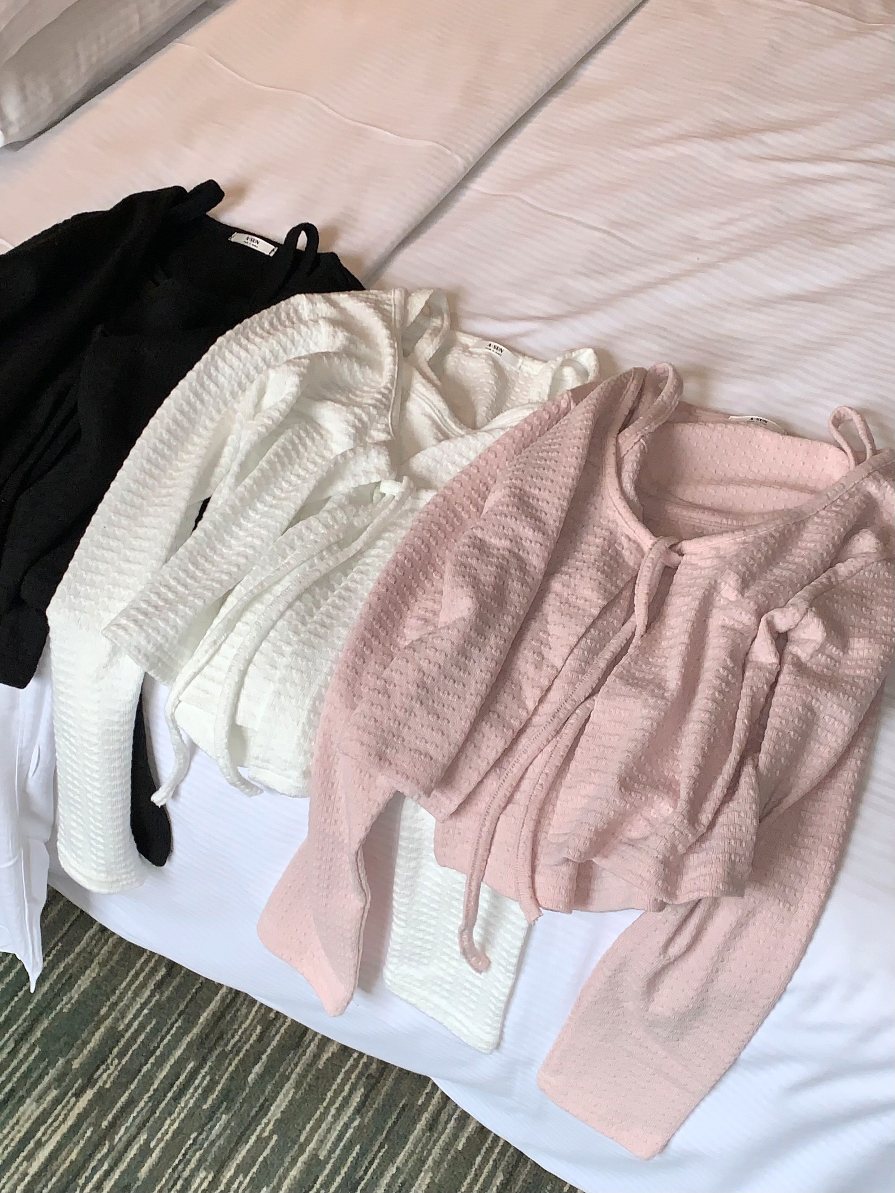 ストラップ長袖エンボスアンサンブル | 詳細画像8