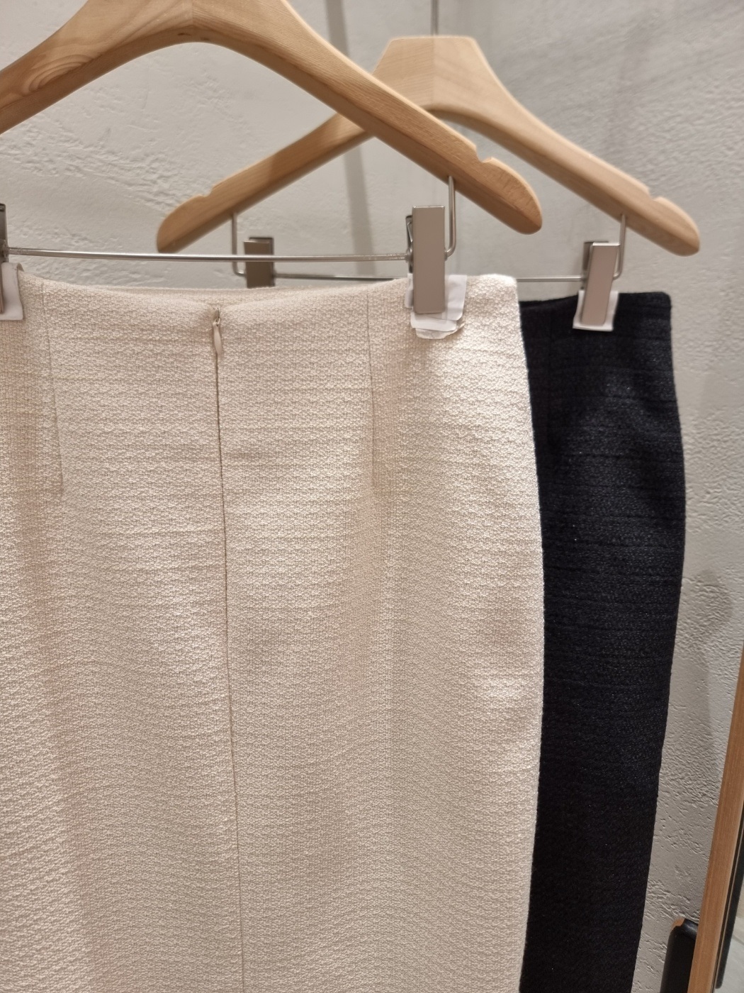 ツイードスリムHライン(ロング丈)ヒドゥンジッパースカート | 詳細画像15