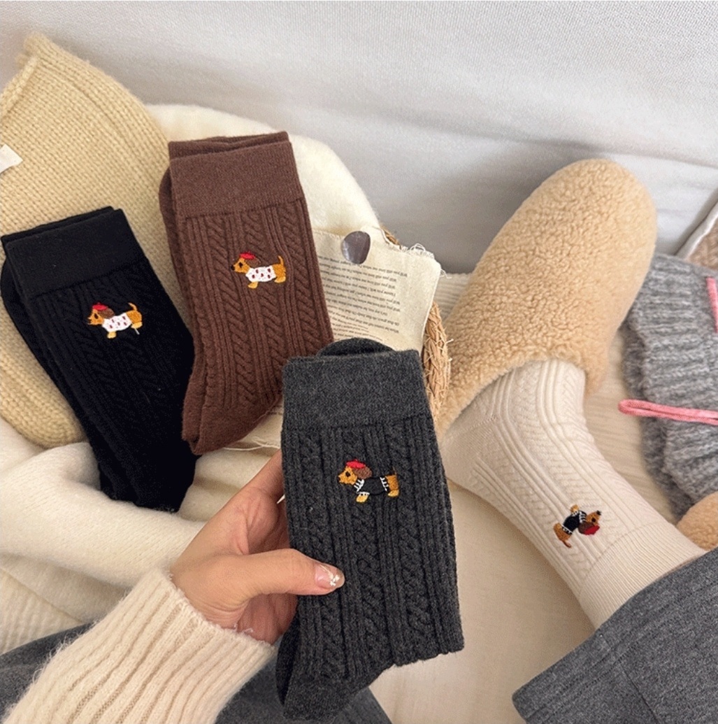 刺繍ソックス | 詳細画像3