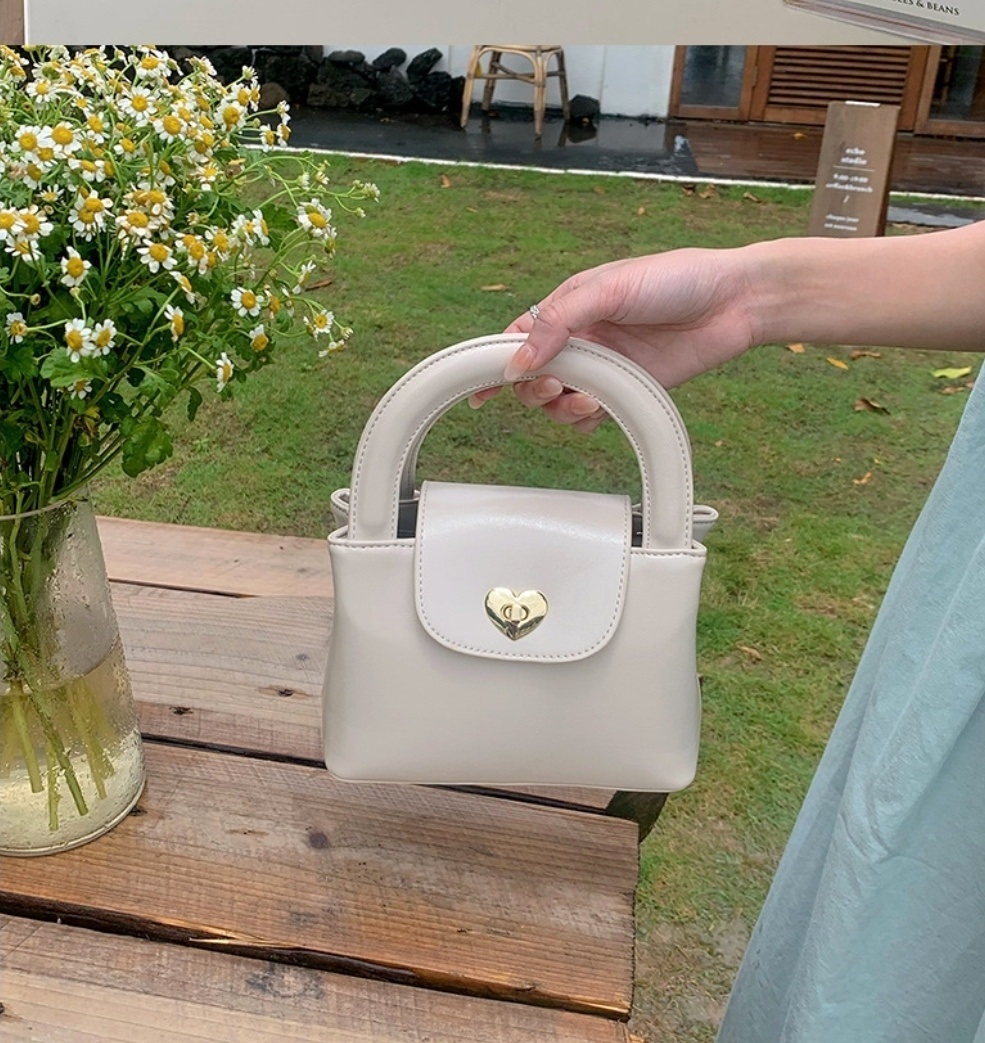 レザー調ハートショルダーバッグトートバッグ2WAY | 詳細画像3