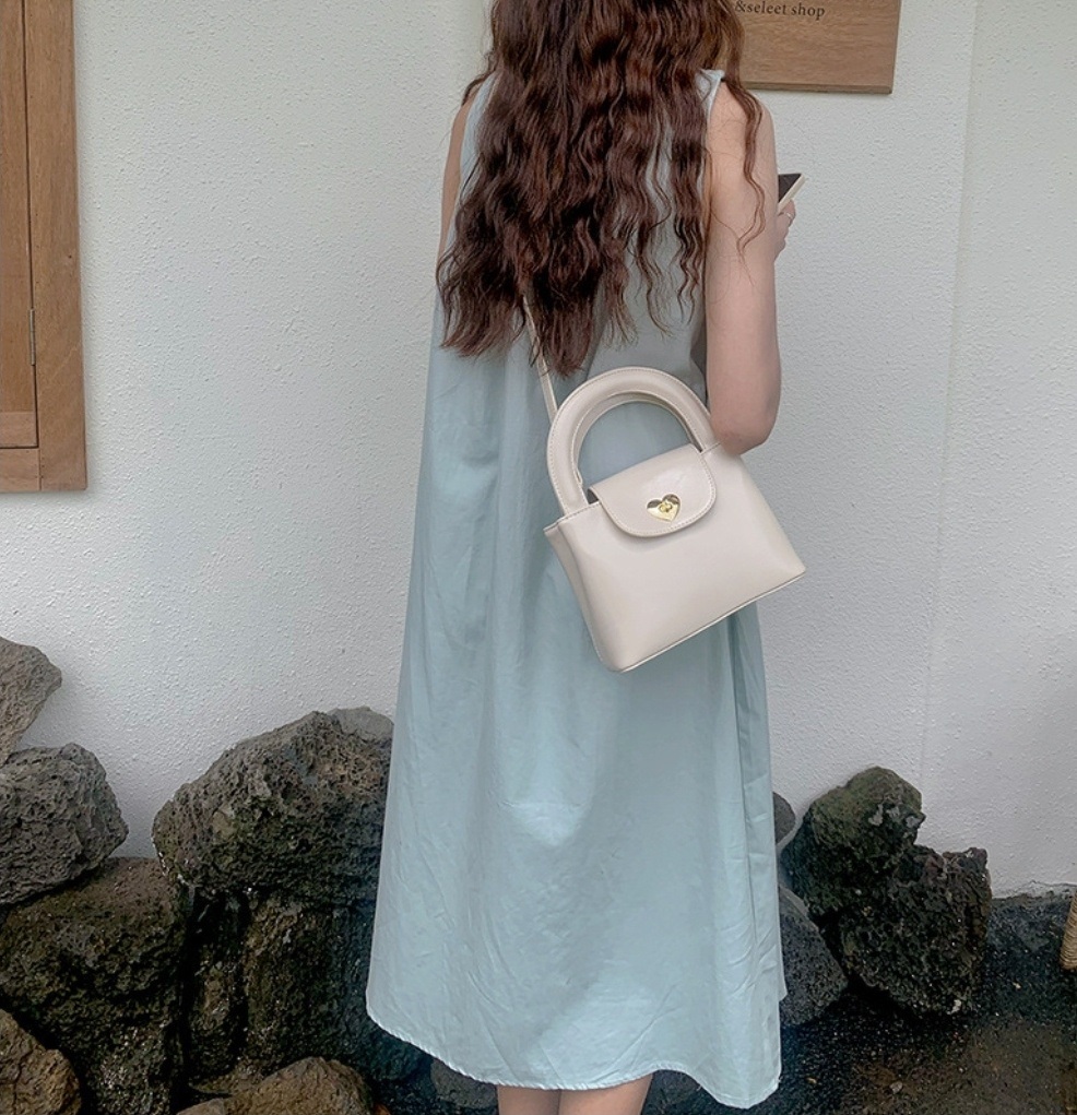 レザー調ハートショルダーバッグトートバッグ2WAY | 詳細画像7