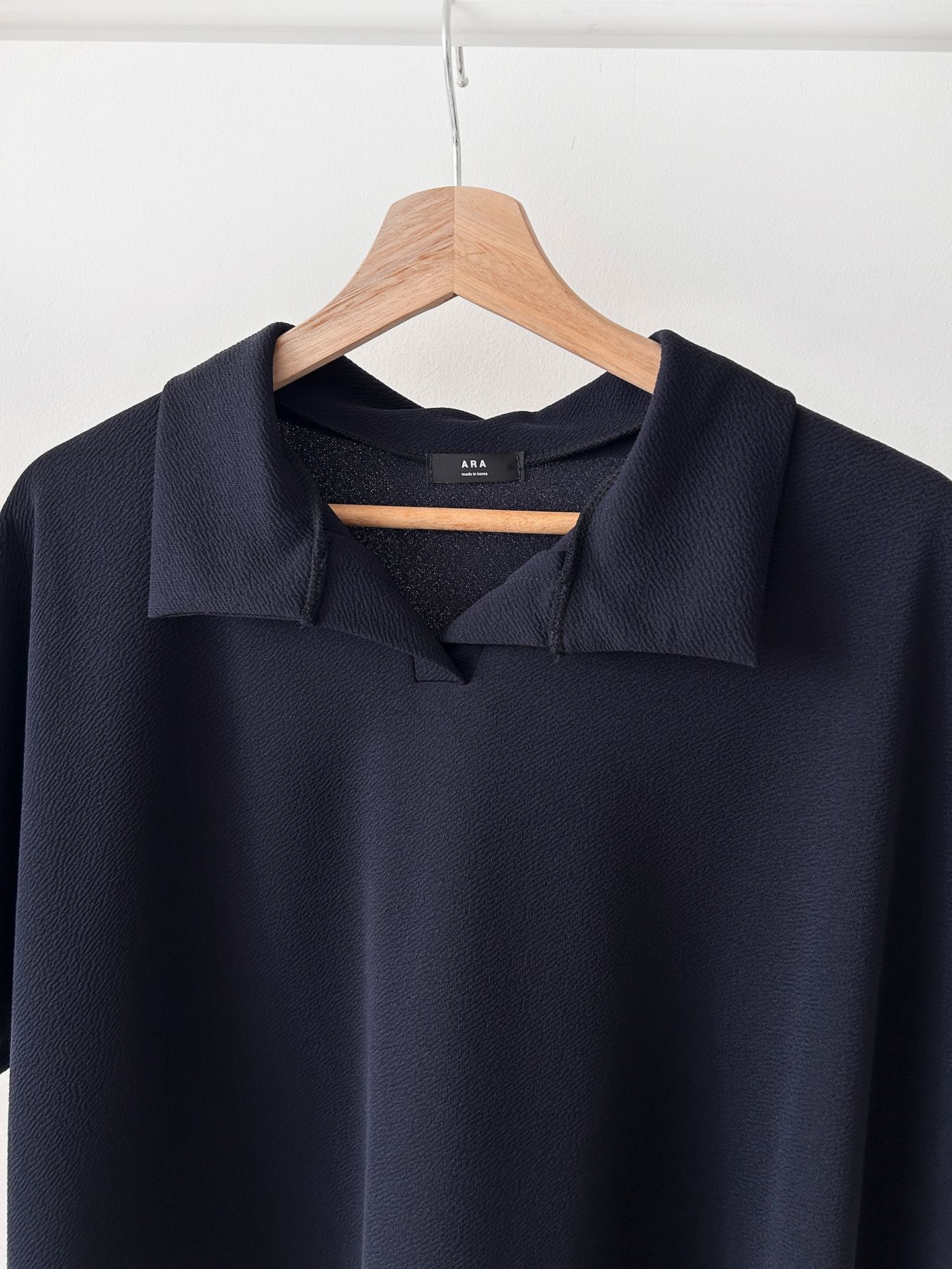 カラーウエストゴムロングルーズ半袖セットアップスカートTシャツ | 詳細画像49