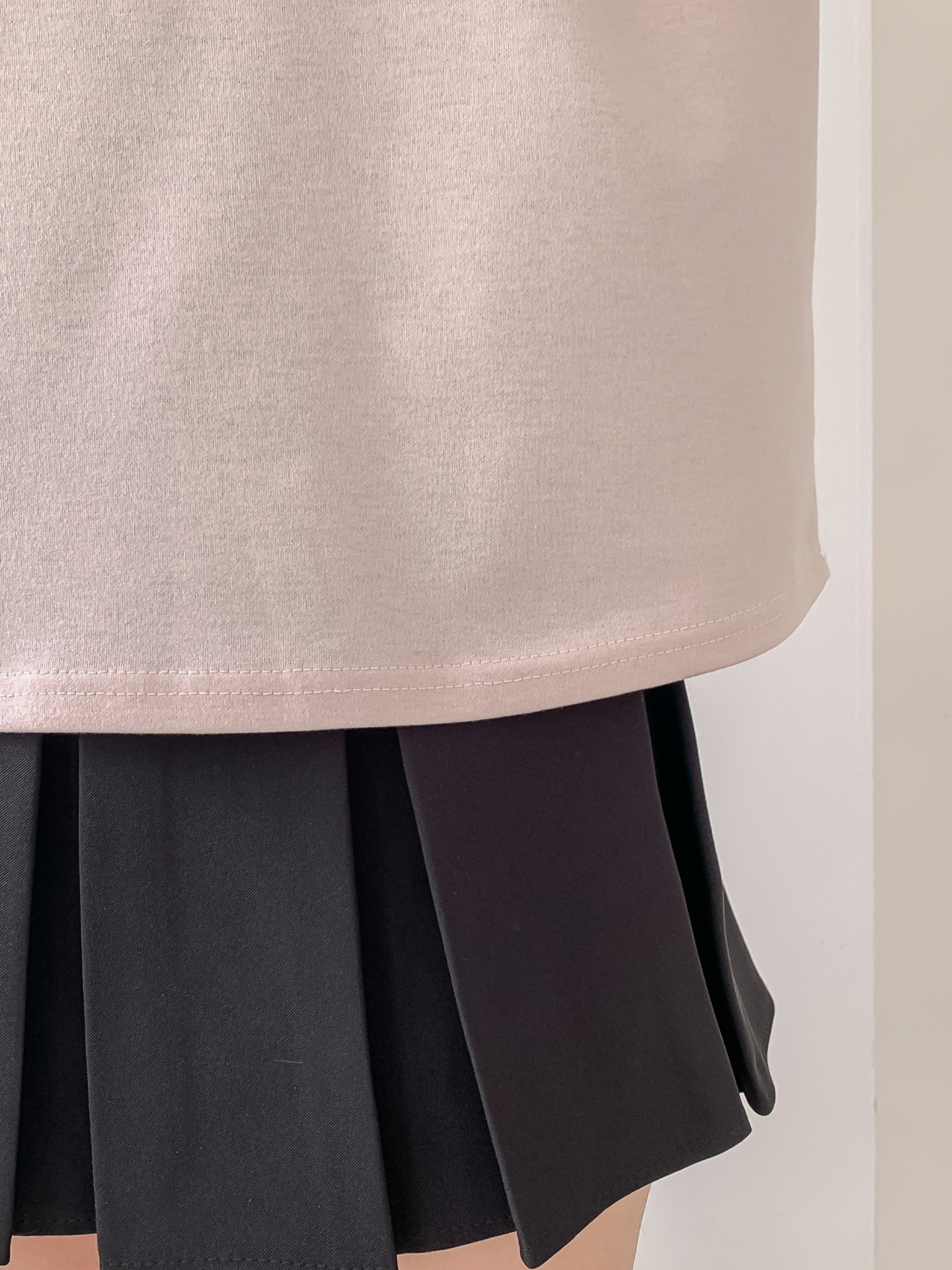 ラウンドネックラインベーシック半袖Tシャツ | 詳細画像30