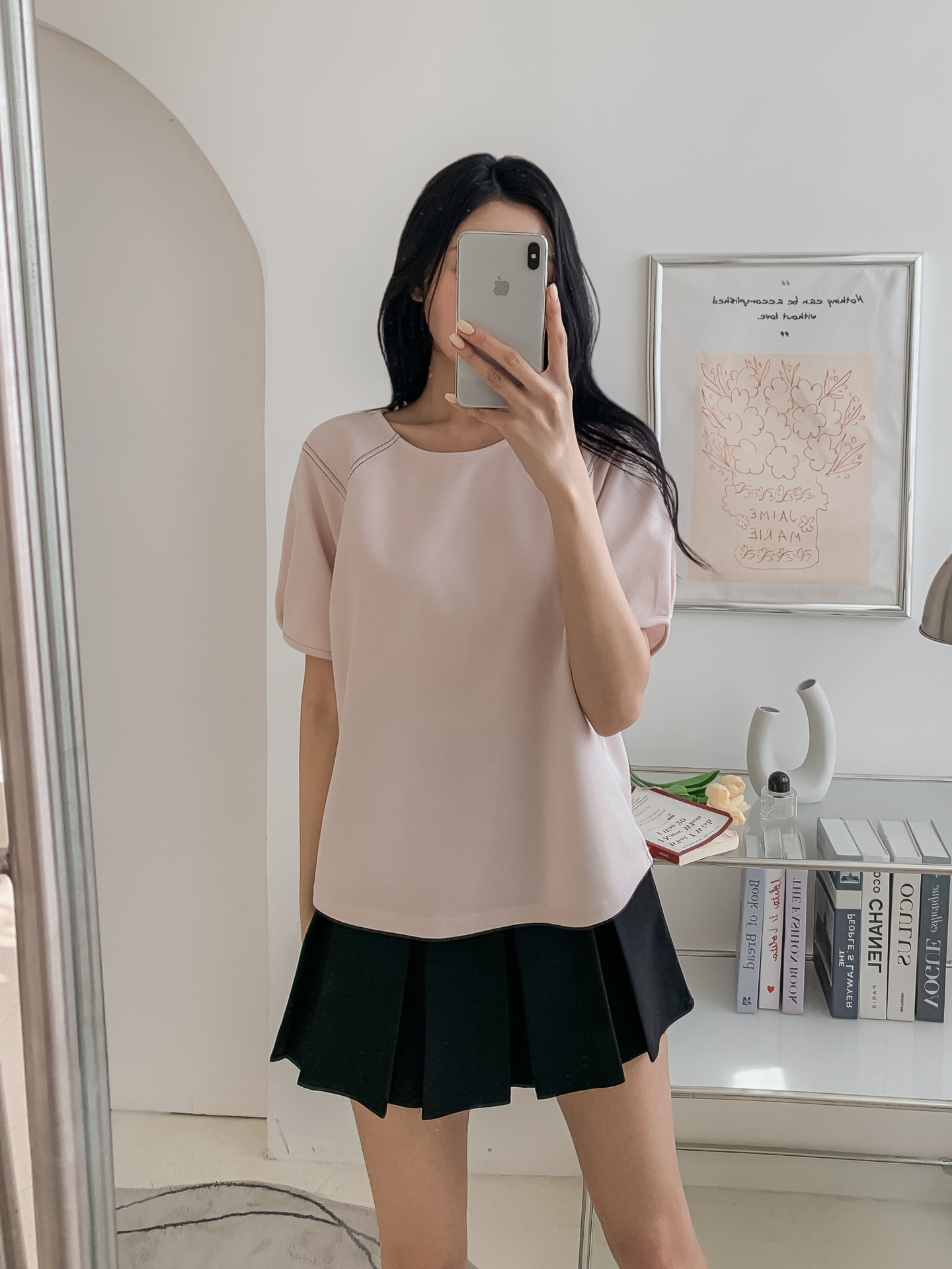 ラウンドネックラインベーシック半袖Tシャツ | 詳細画像37