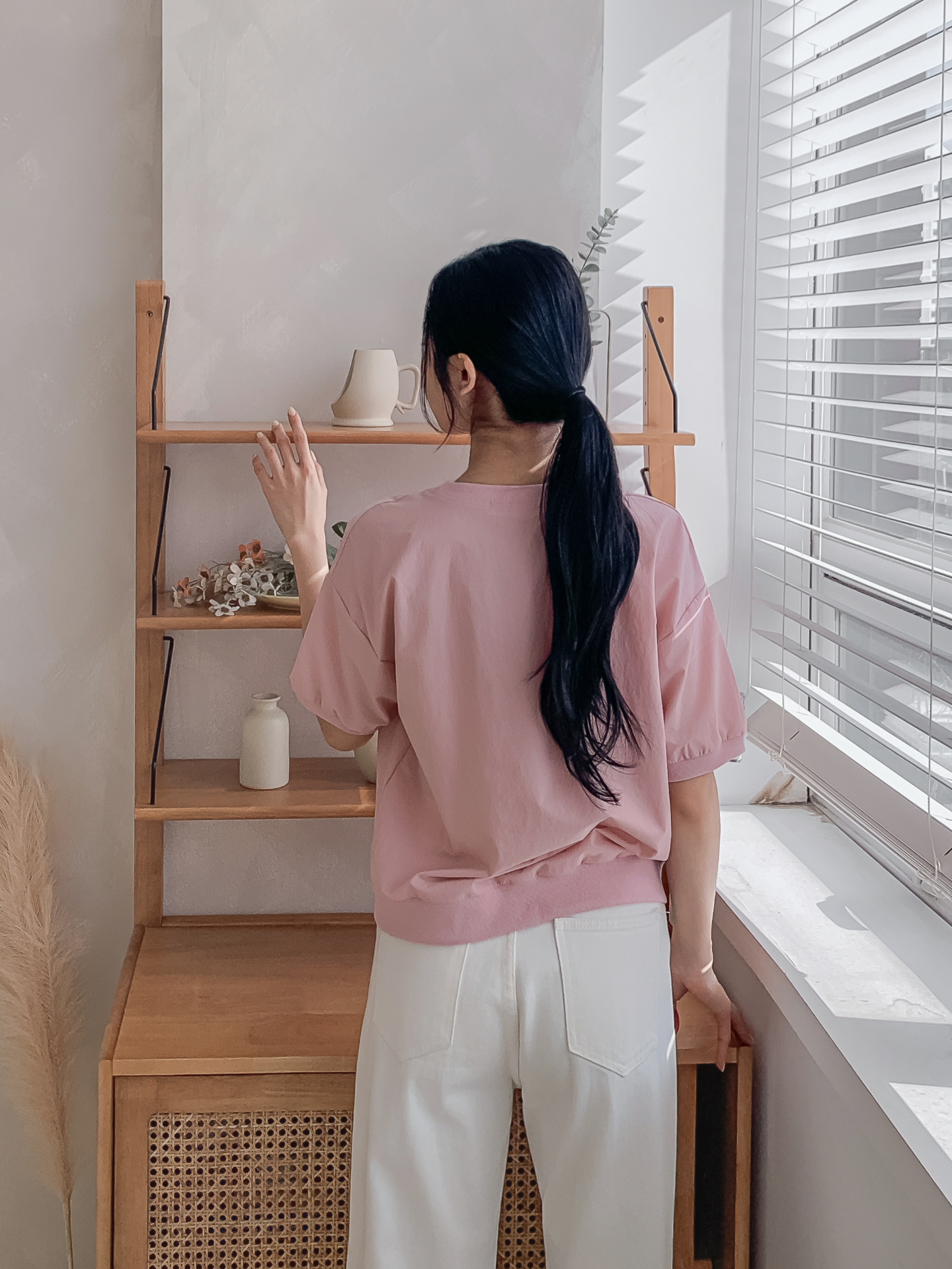 ラウンドネックベーシック半袖ロゴスウェット | 詳細画像25