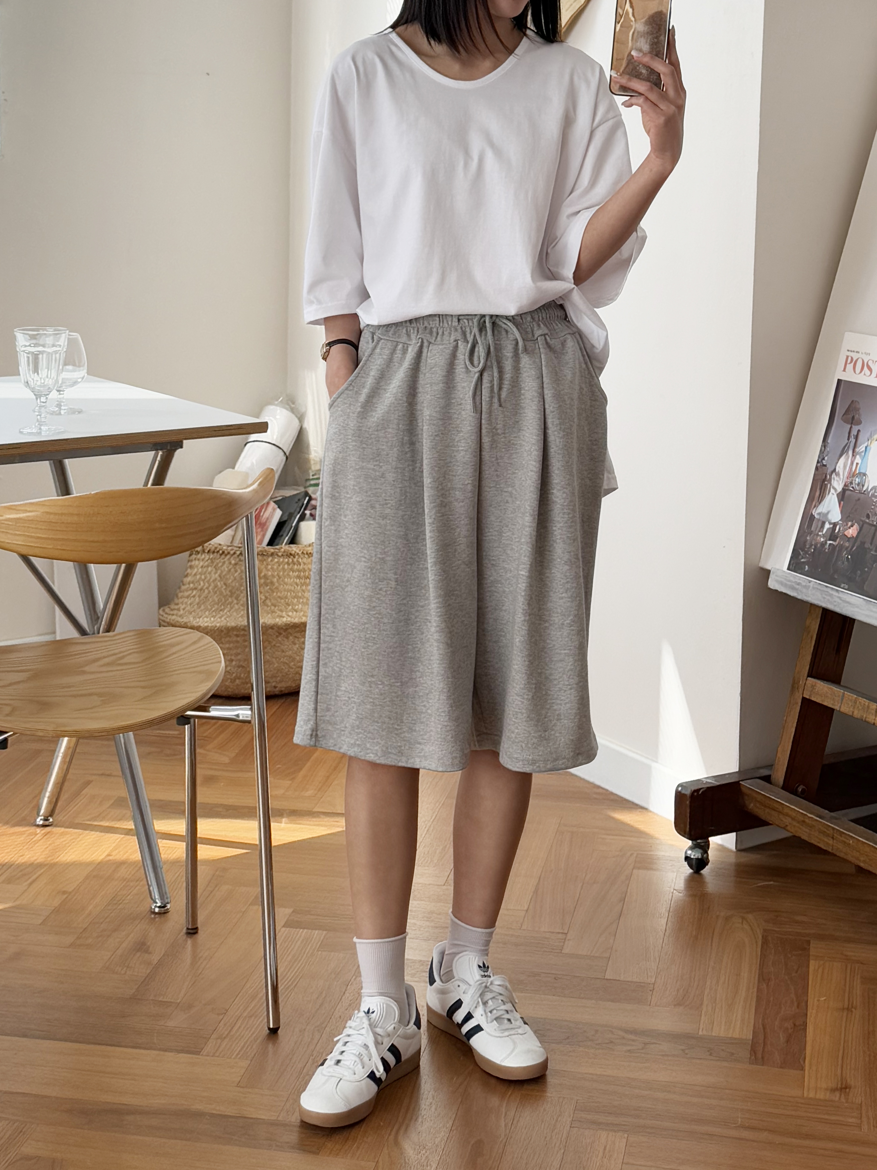 ポケットウエストゴムトレーニングショートパンツ | 詳細画像4