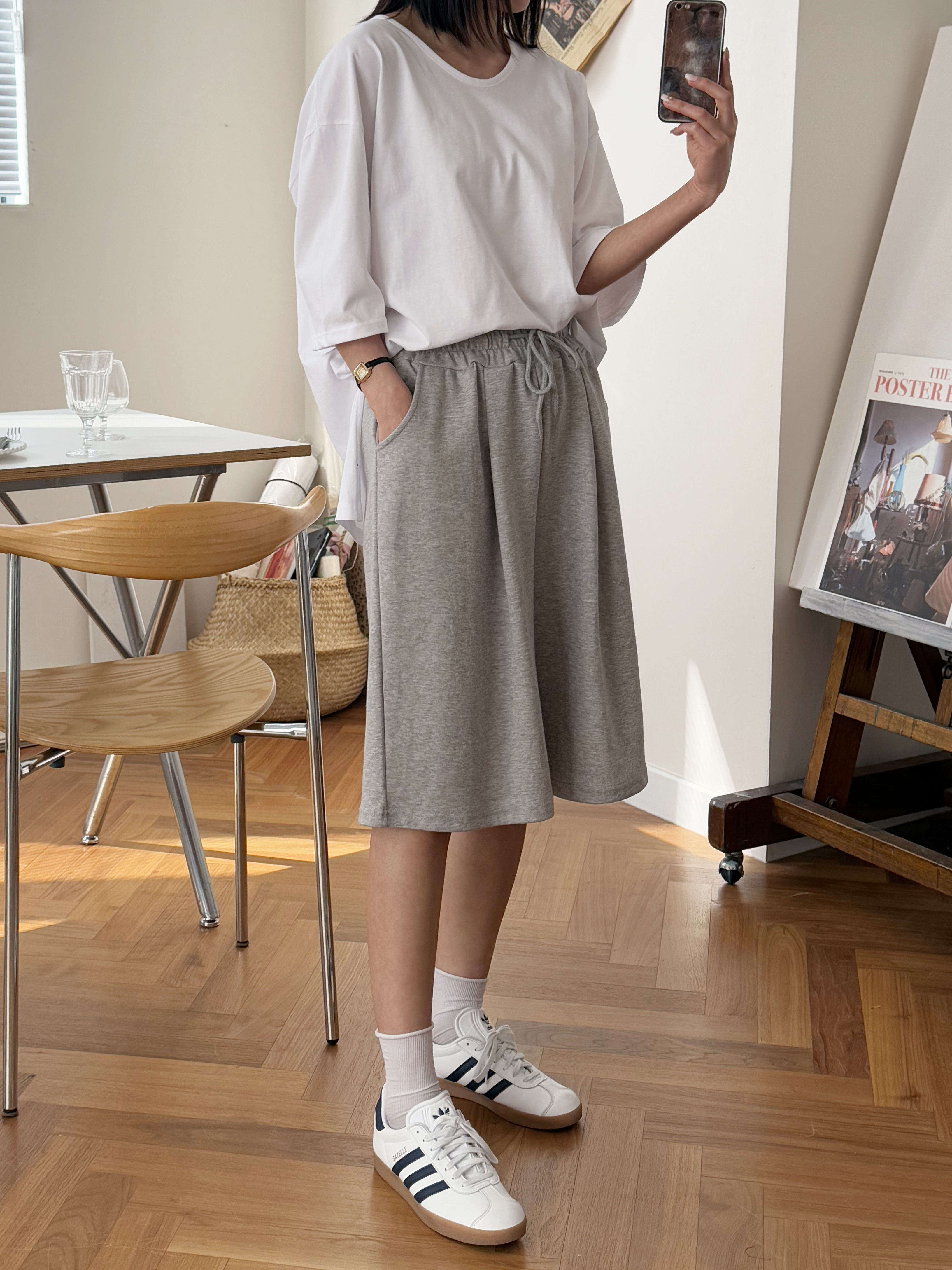 ポケットウエストゴムトレーニングショートパンツ | 詳細画像5