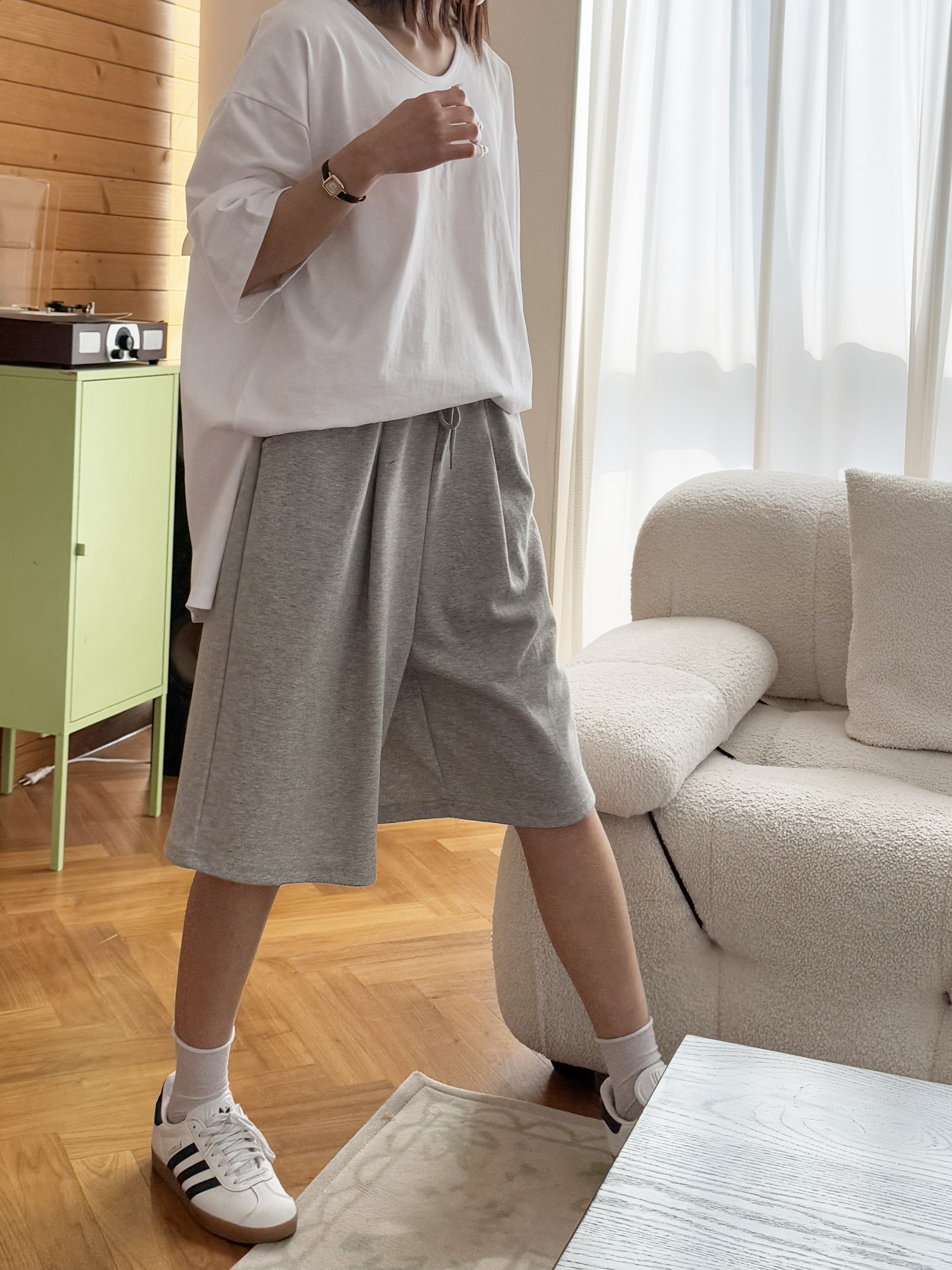 ポケットウエストゴムトレーニングショートパンツ | 詳細画像9