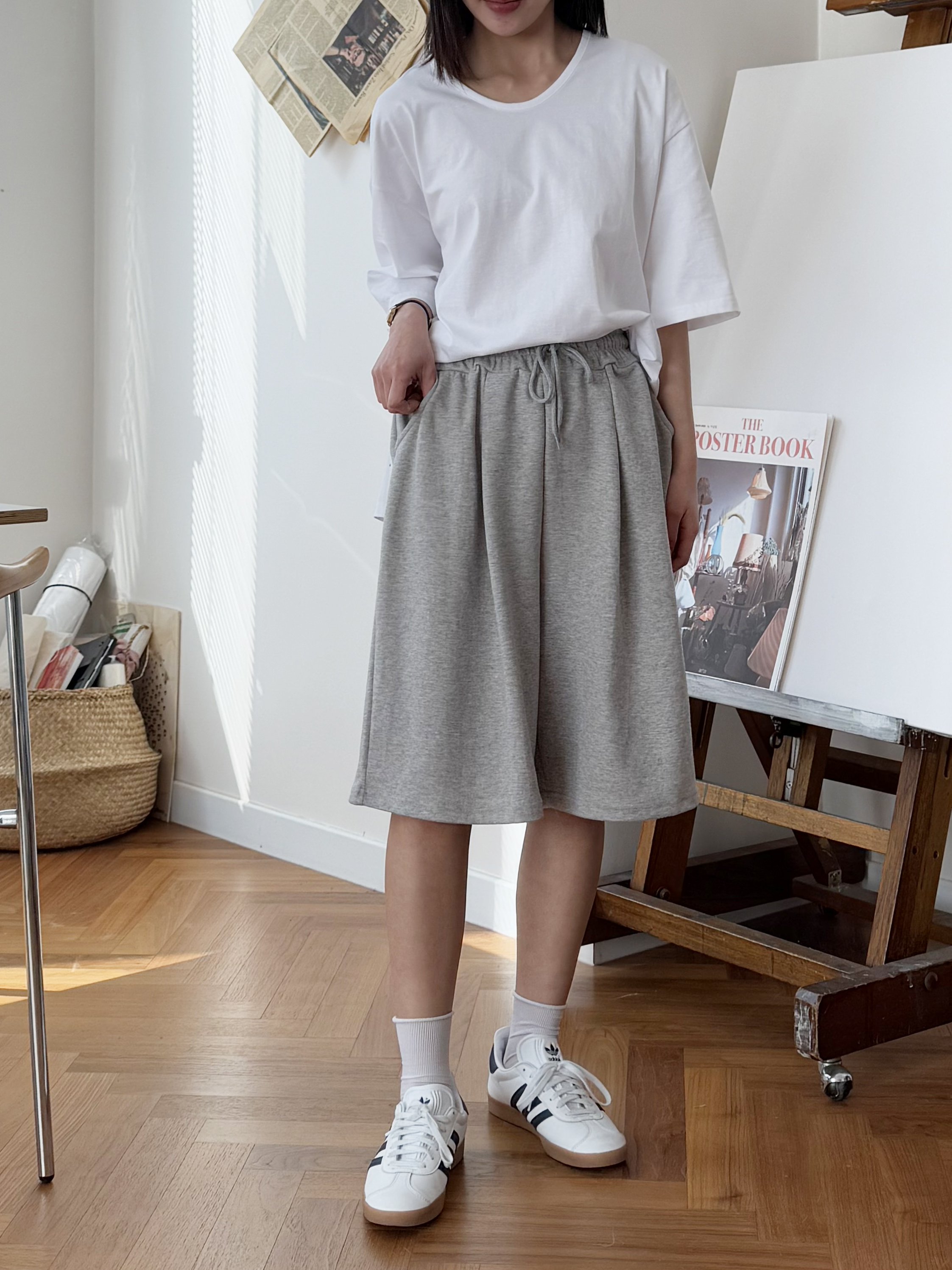 ポケットウエストゴムトレーニングショートパンツ | 詳細画像10