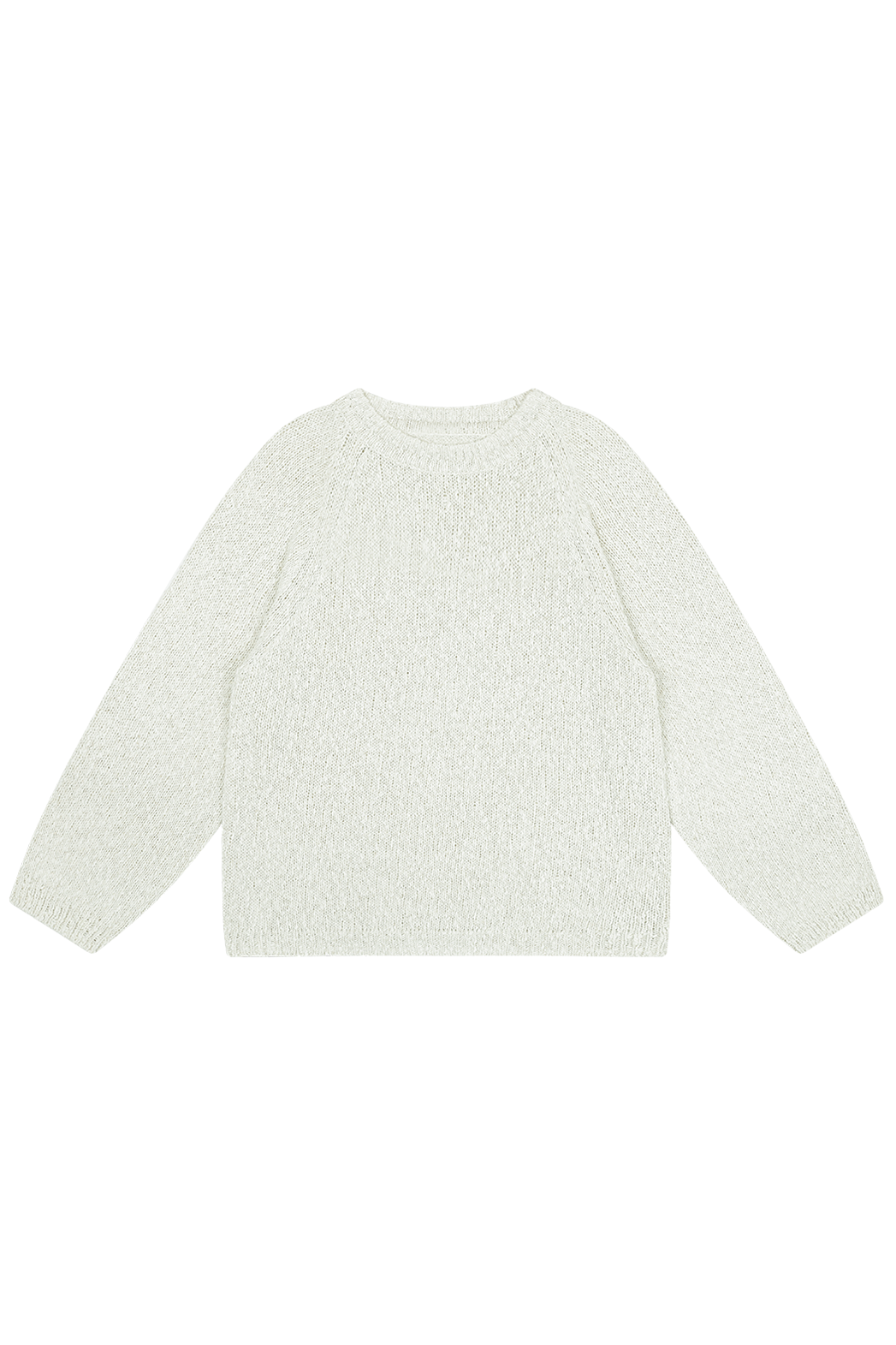 ベルベットリネン混アクリルラウンドネックルーズ無地ニット春夏秋 | 詳細画像24