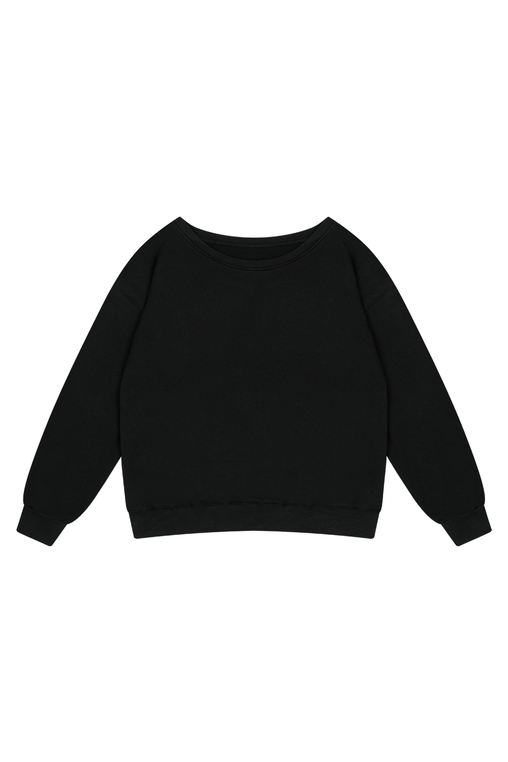 コットンオフショルダーベーシック無地スウェット春秋 | 詳細画像27