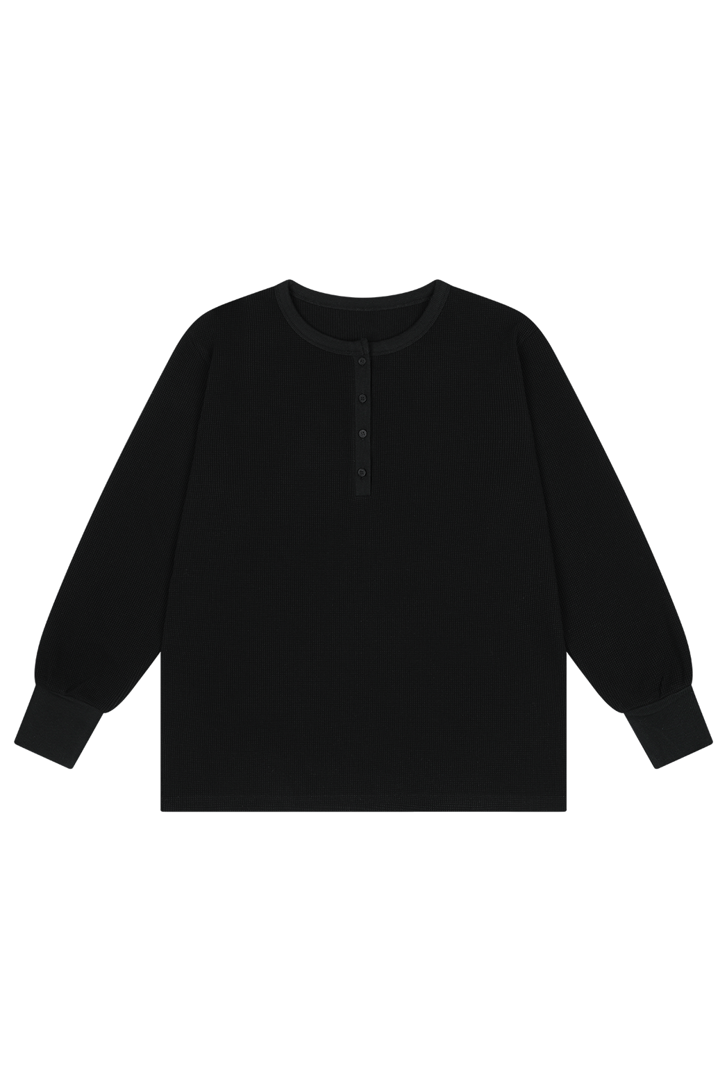 ベロアコットンボタンラウンドネックルーズエンボスTシャツオールシーズン | 詳細画像16