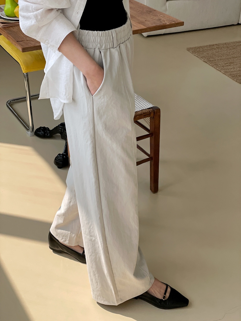 ピンタックポケットウエストゴムオーバーサイズパンツ | 詳細画像18