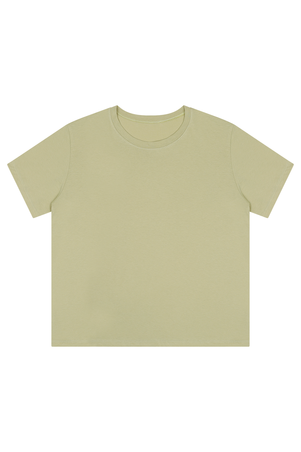 コットンラウンドネックベーシック無地Tシャツオールシーズン | 詳細画像13