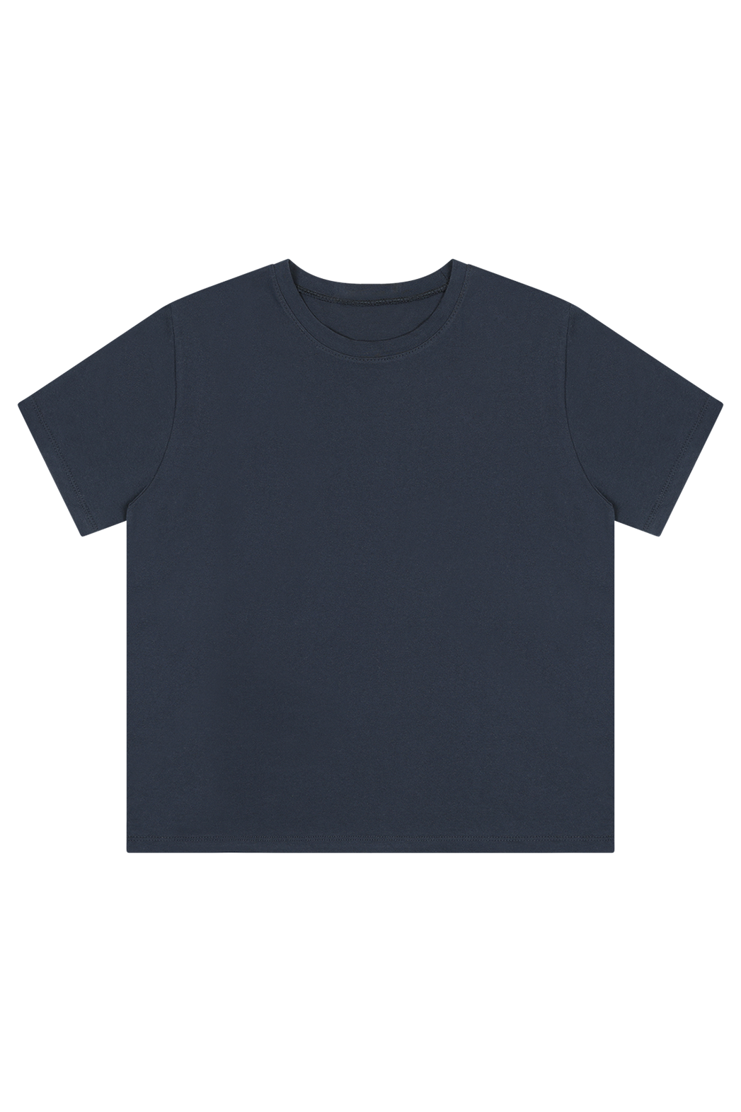 コットンラウンドネックベーシック無地Tシャツオールシーズン | 詳細画像15