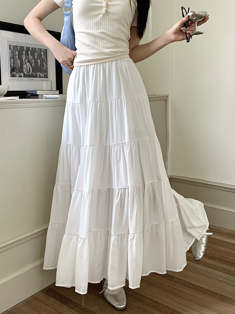 ティアードウエストゴムロングスカート | 詳細画像4